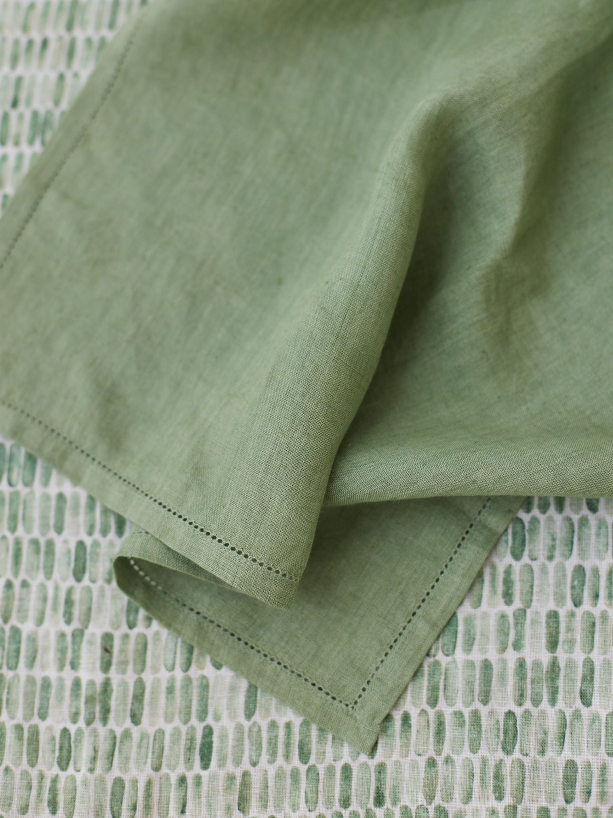 Linen Table Napkin - Fern