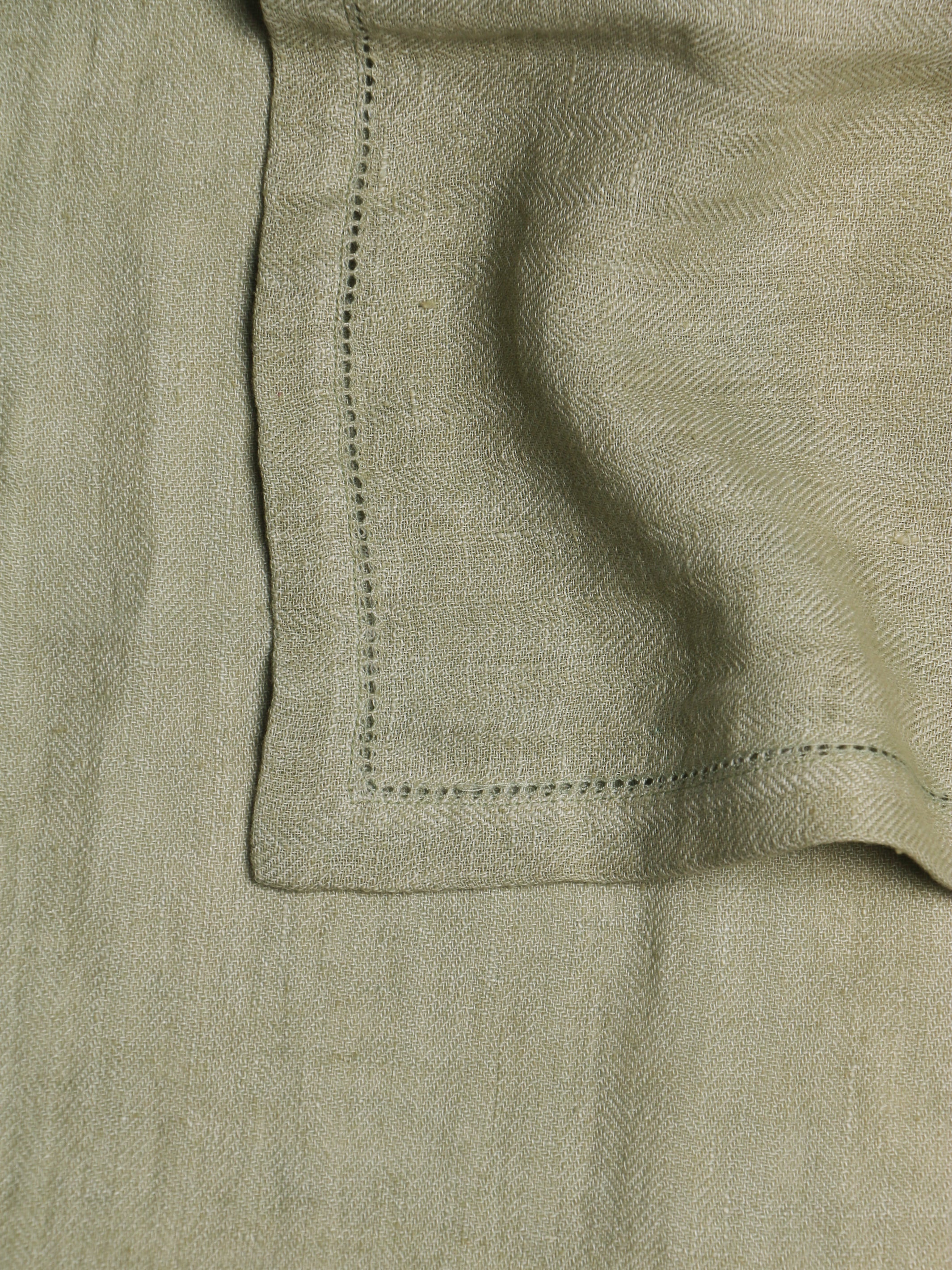 Herringbone Linen Table Napkins Set of 2