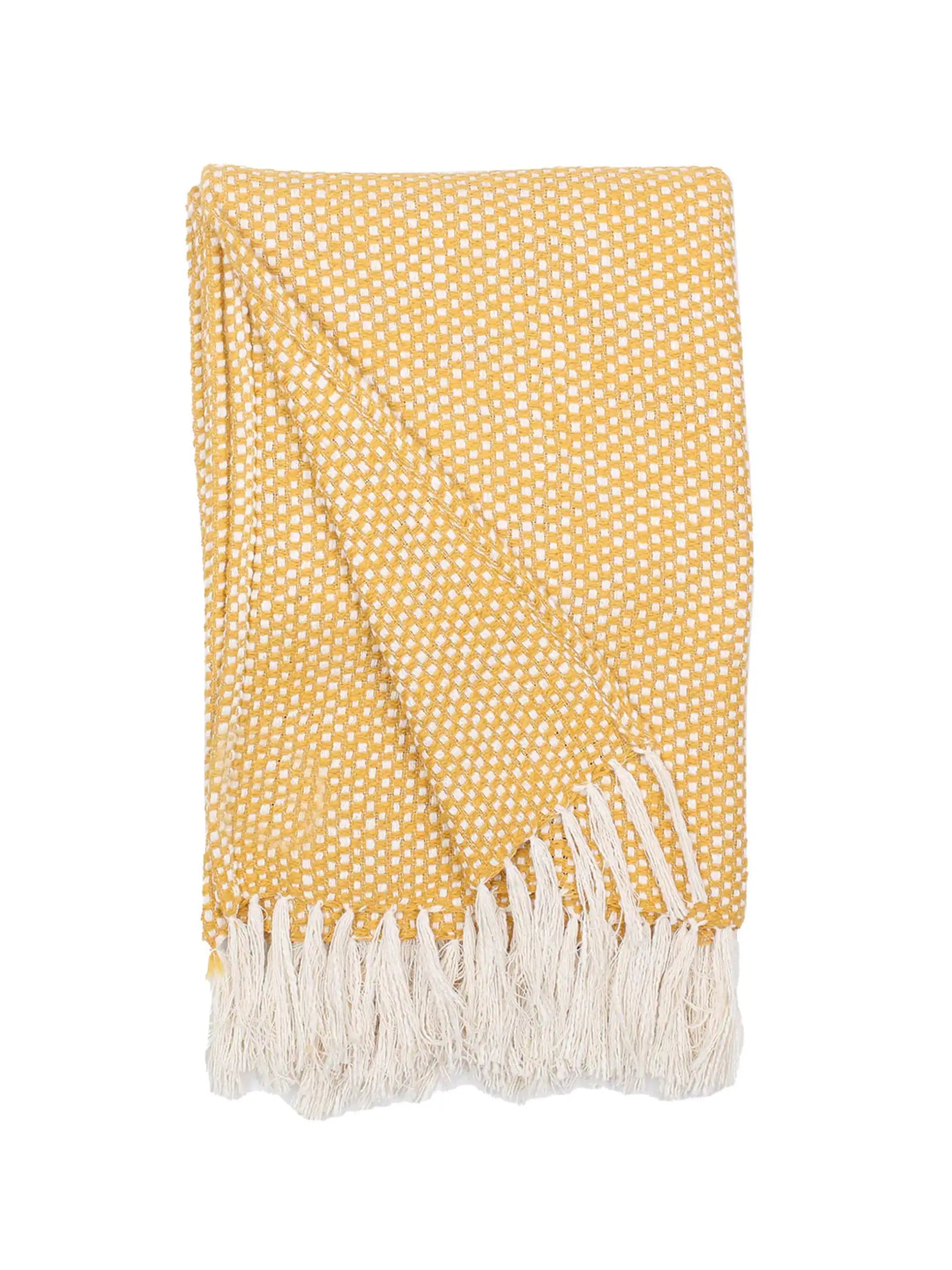 Throw - Vindhya Yellow