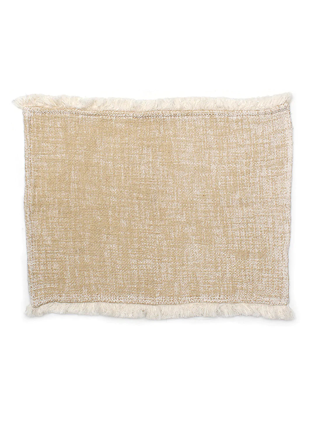 Matsya Vala Placemat Set Of 2 Placemats (Beige)