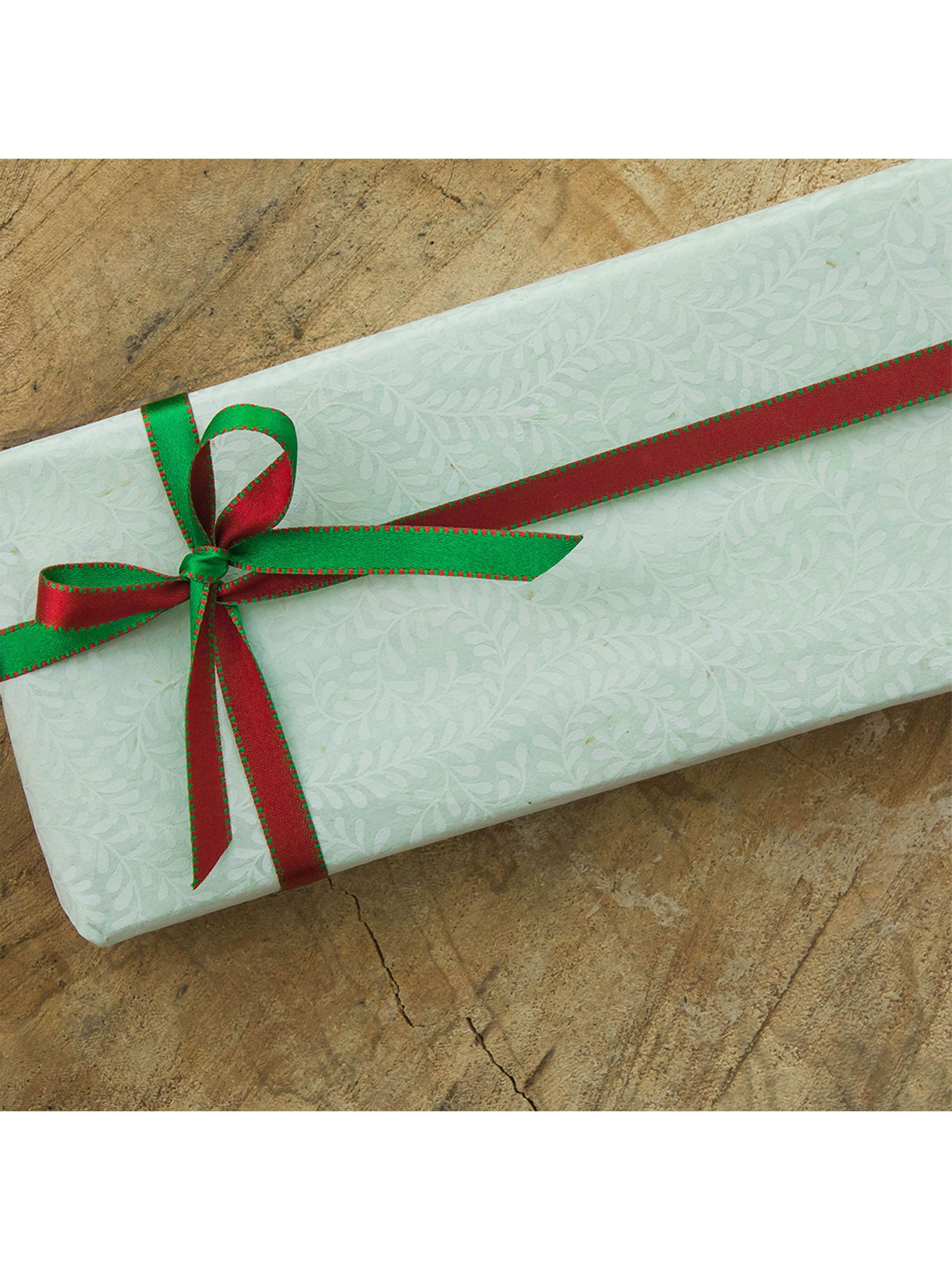 Reversible Red With Green Ribbon