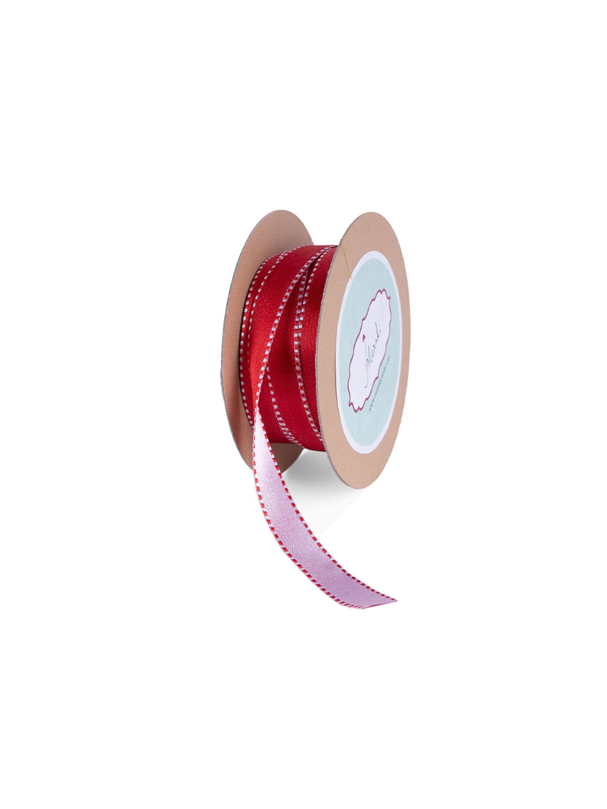 Reversible Red With White Ribbon