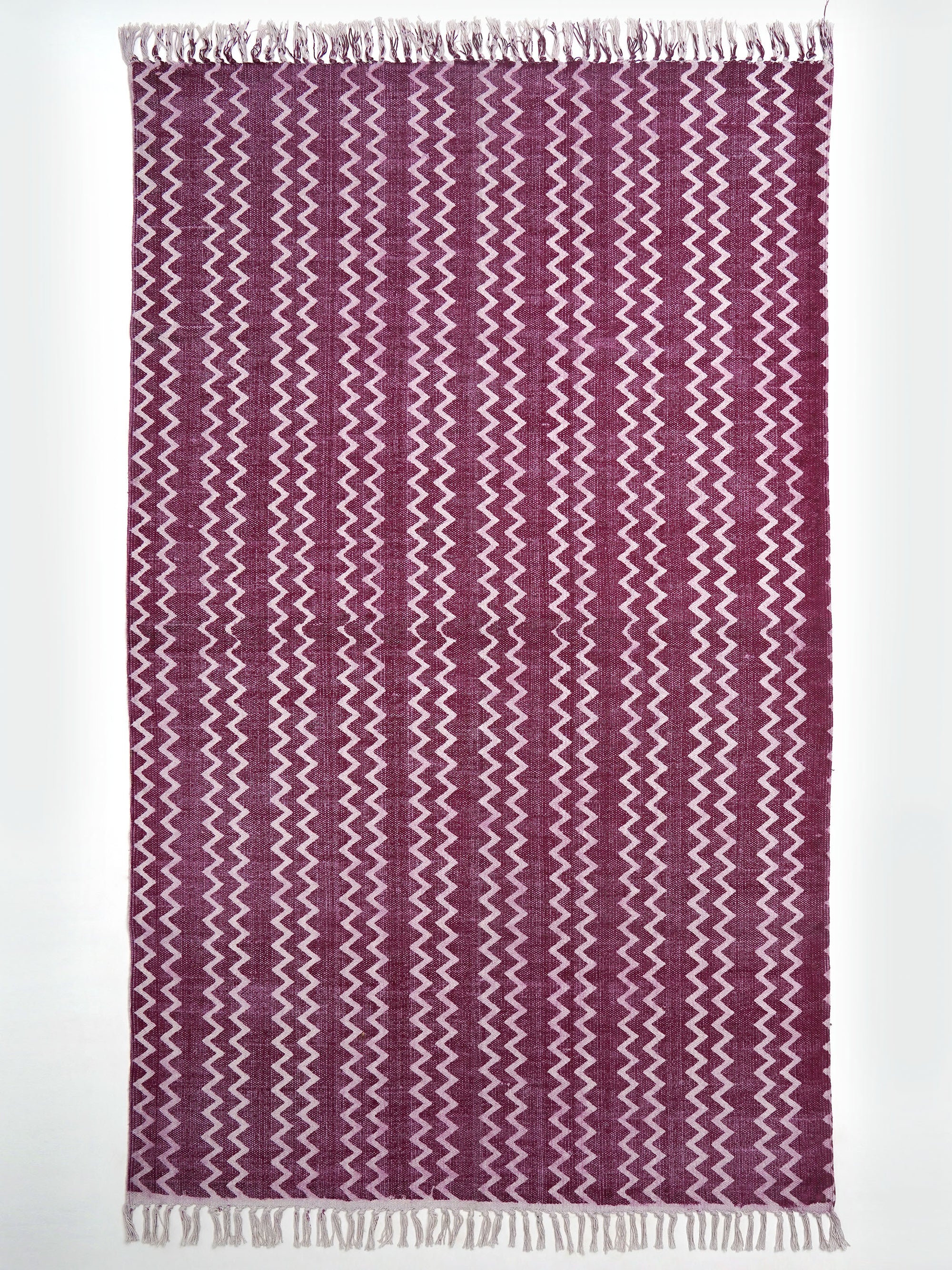Chevron Block Print Rug