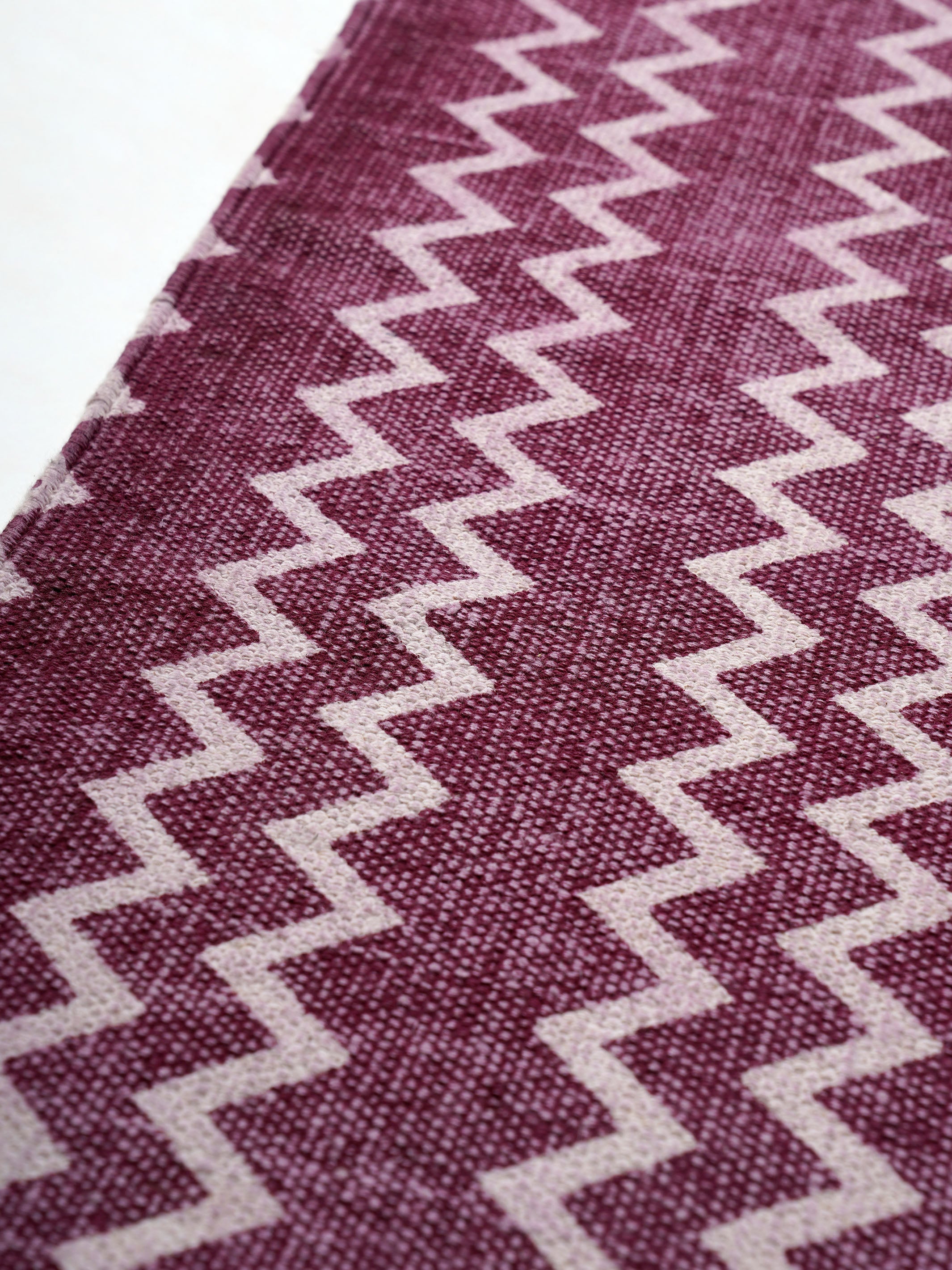 Chevron Block Print Rug