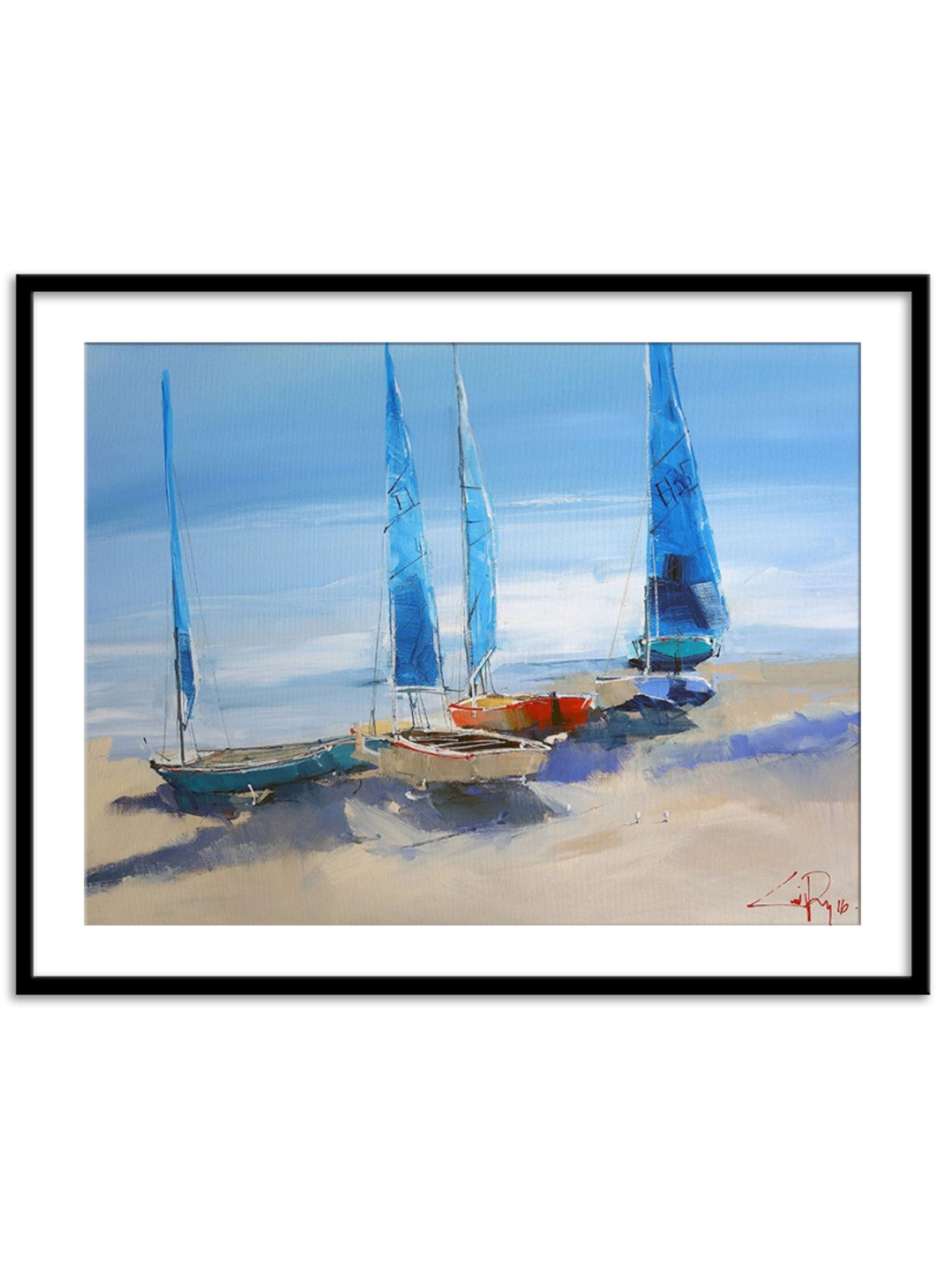 Wall Prints - Before the Sail