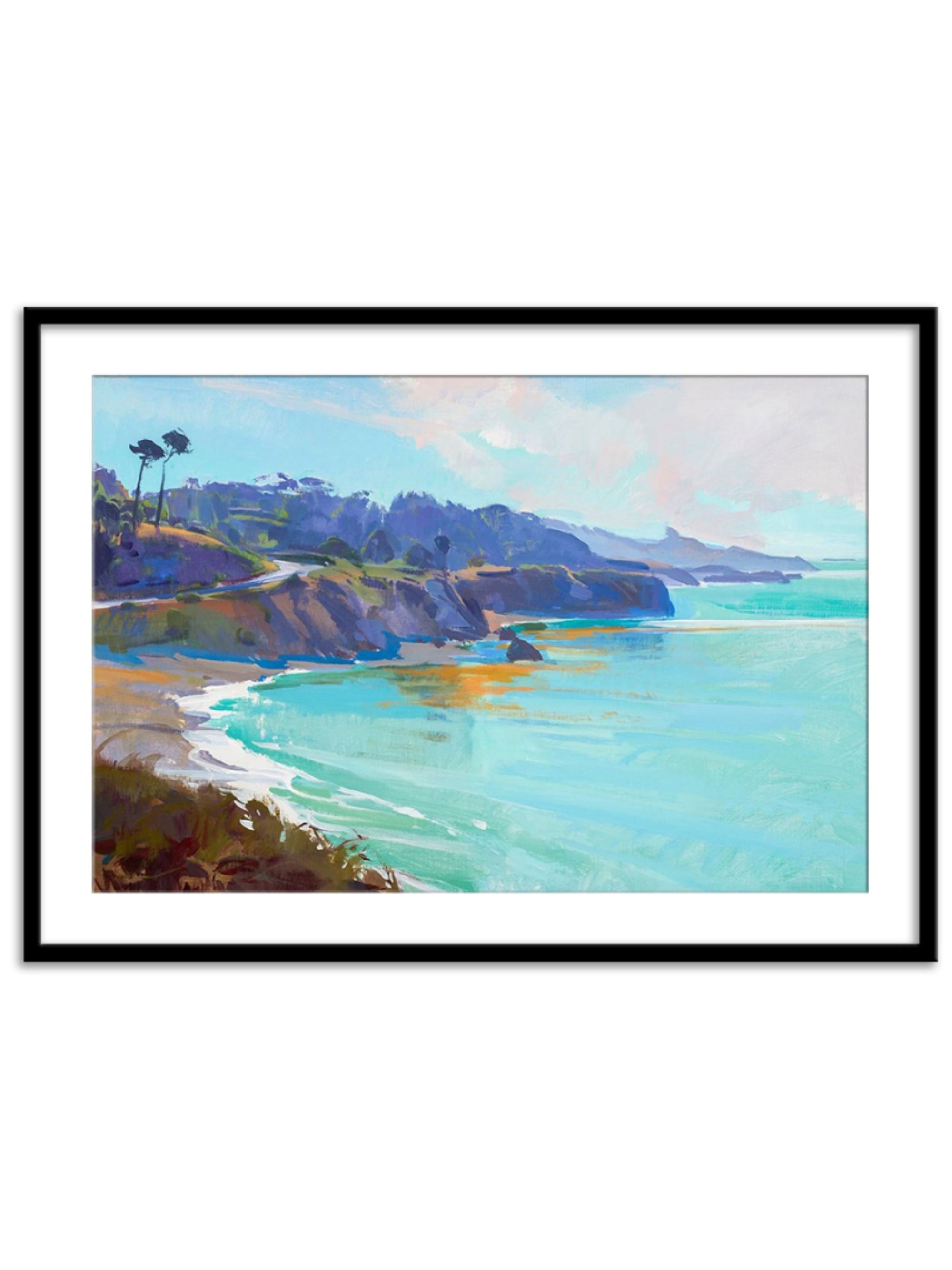 Wall Prints - Mendocino Overlook