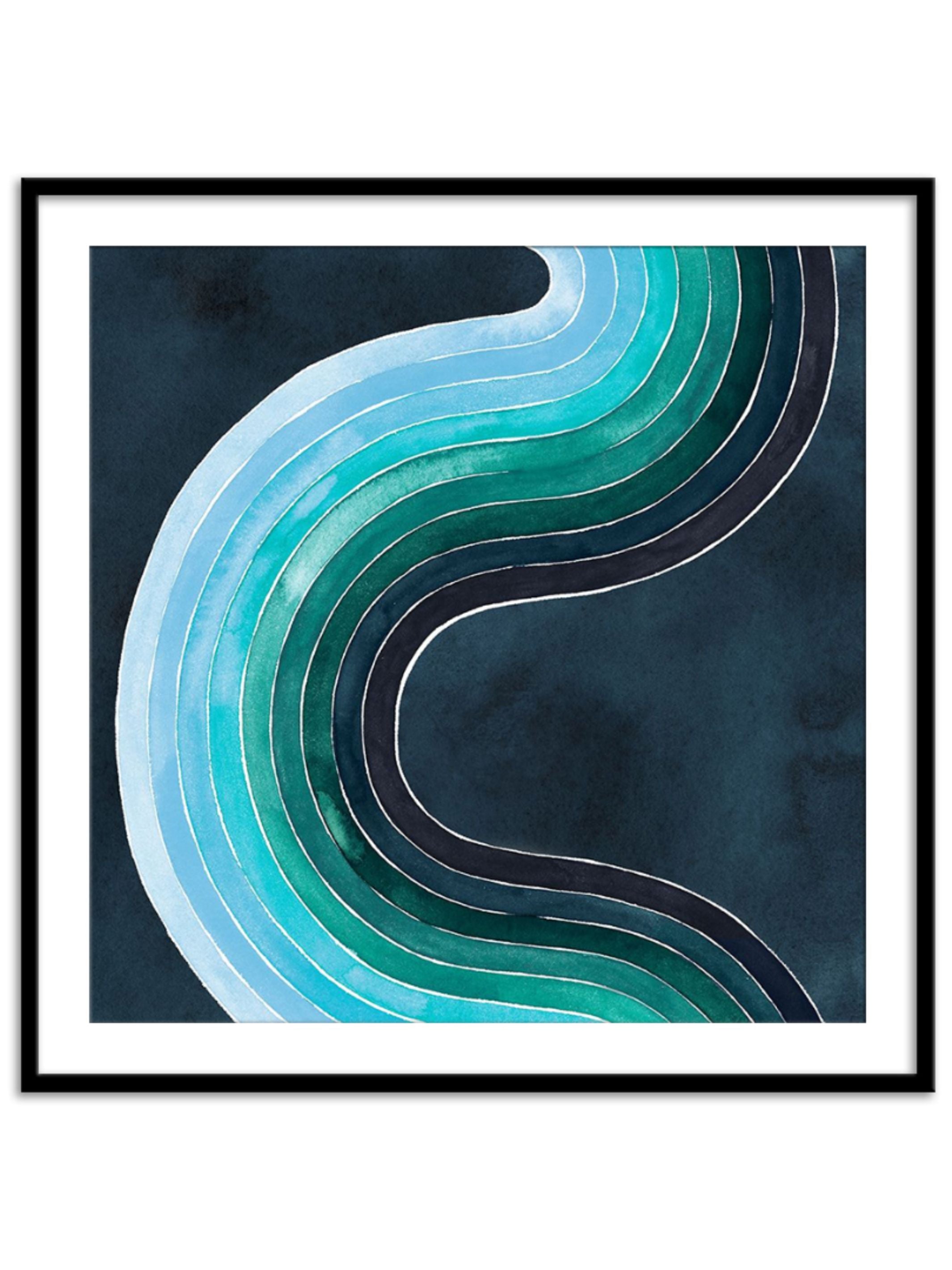 Wall Prints - Mid Century Current II