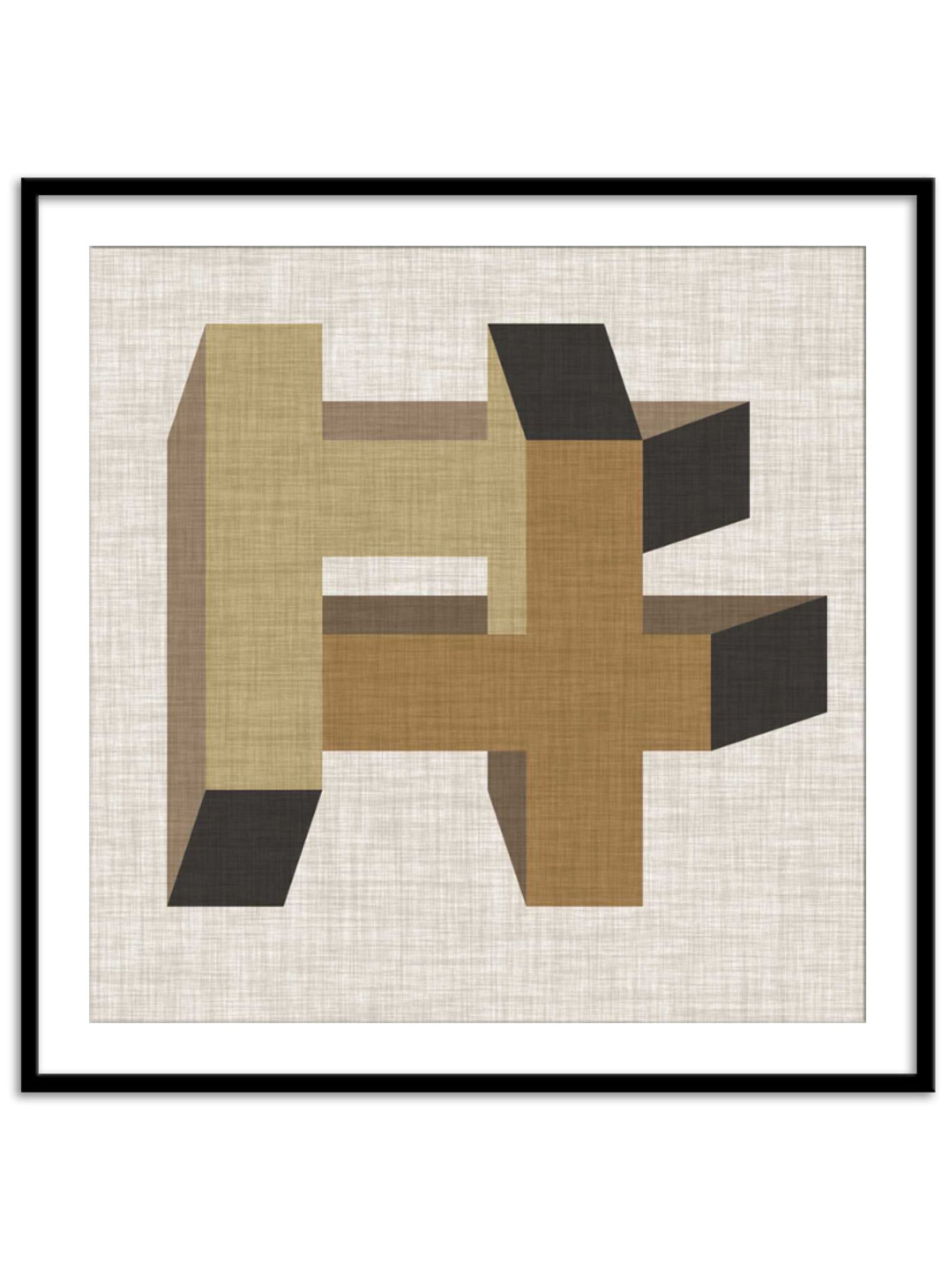 Wall Prints - Geometric Perspective VI