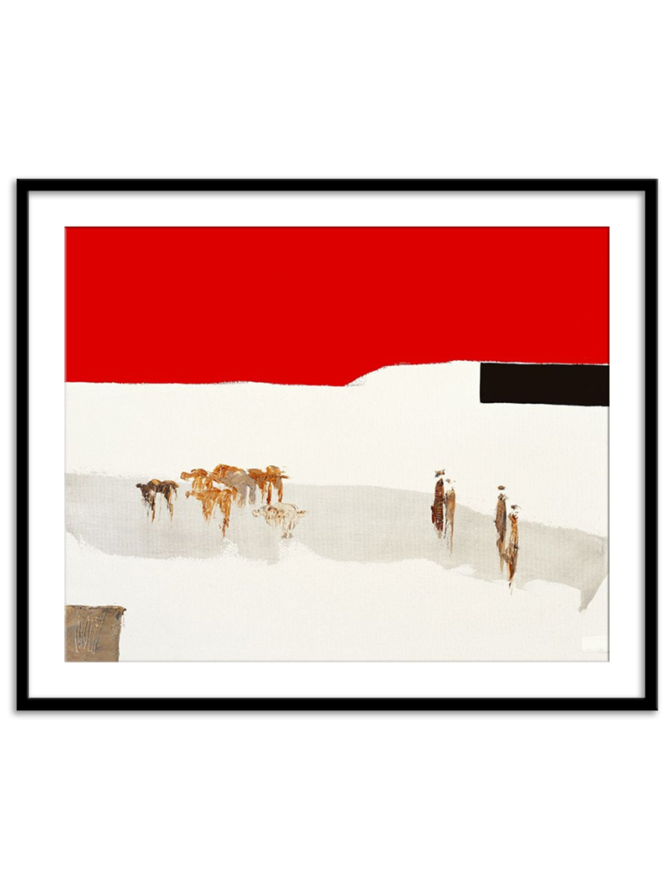 Wall Prints - La route du desert III