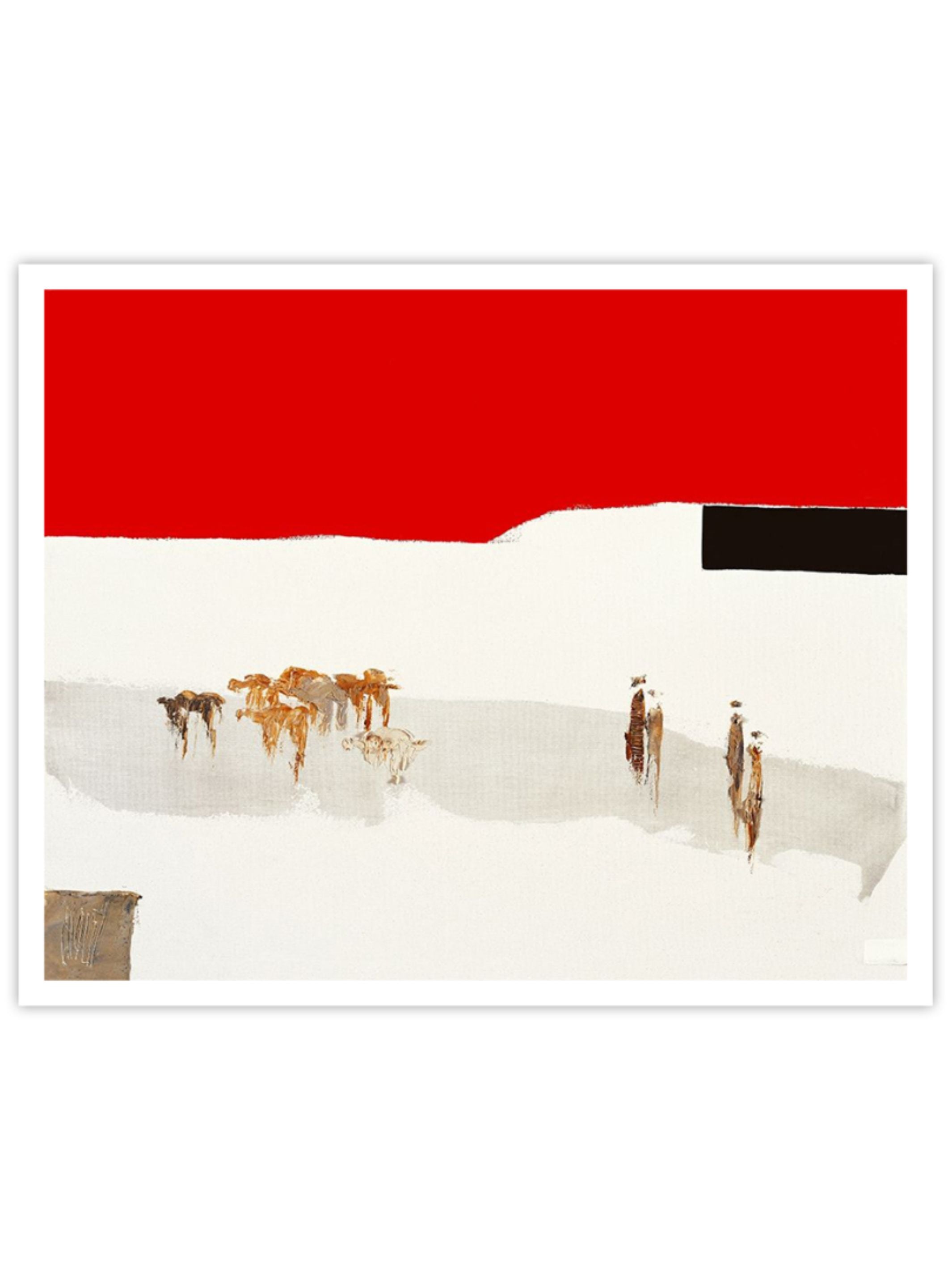 Wall Prints - La route du desert III