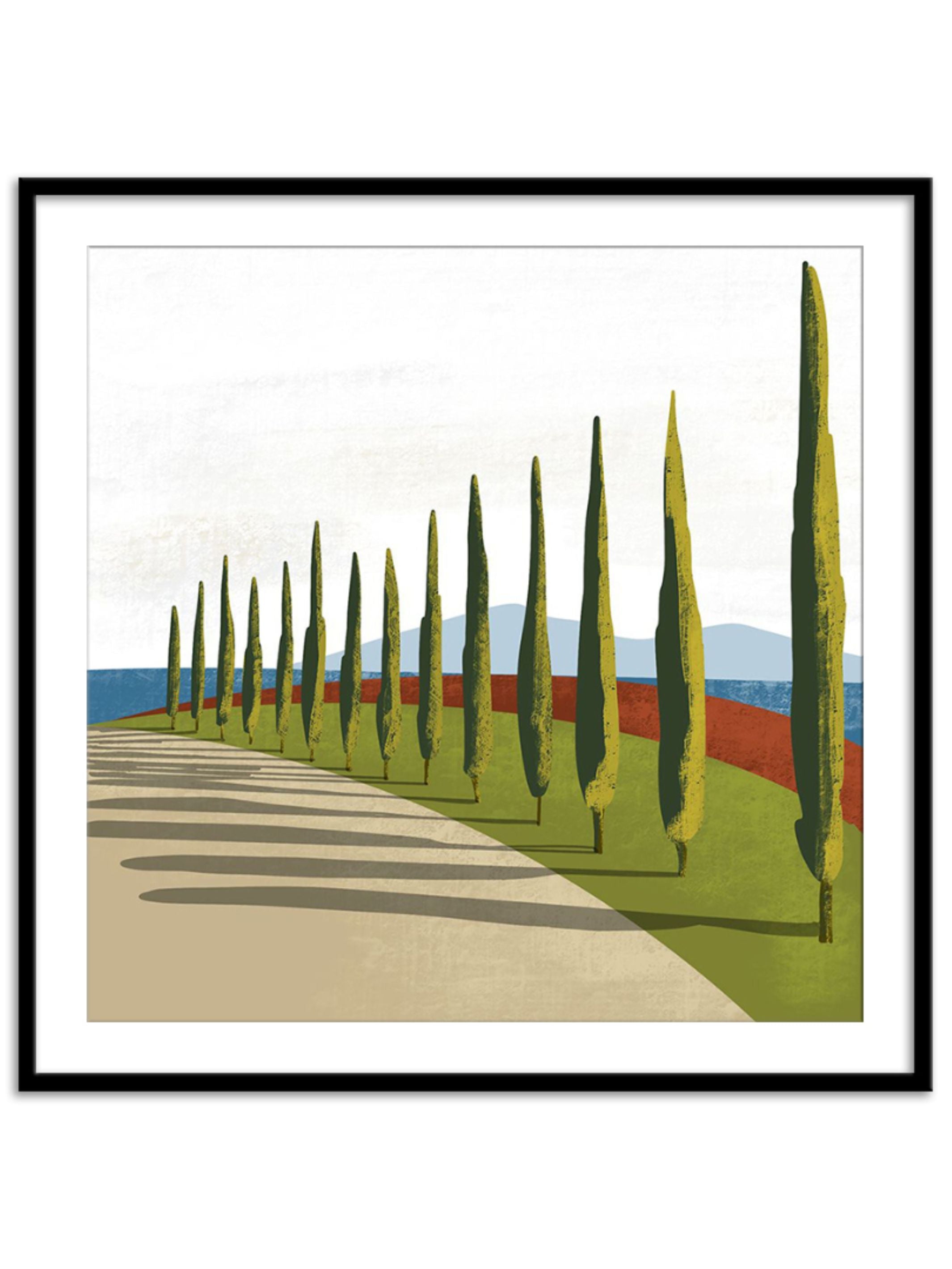 Wall Prints - Illustrated Mediteranean V