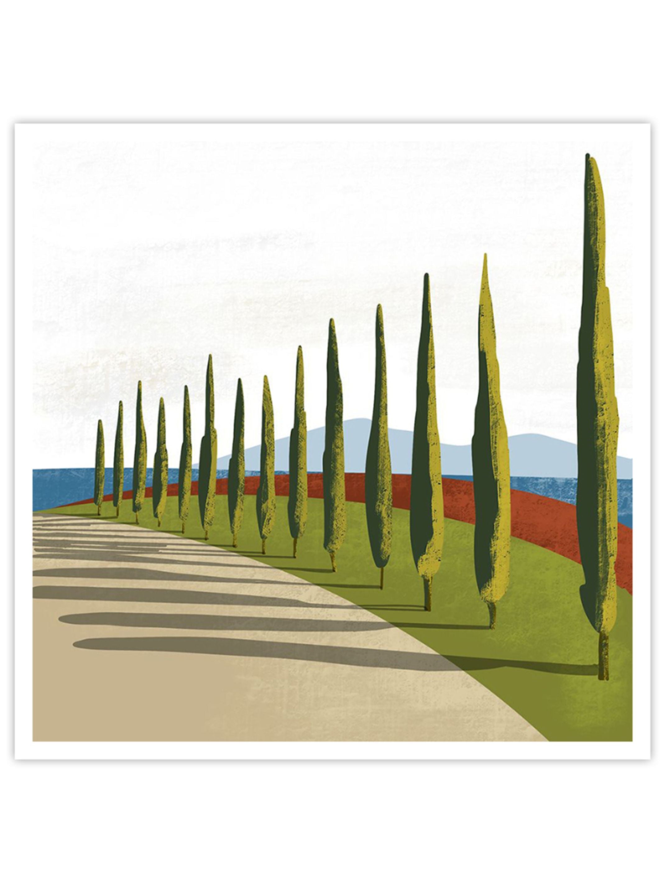 Wall Prints - Illustrated Mediteranean V