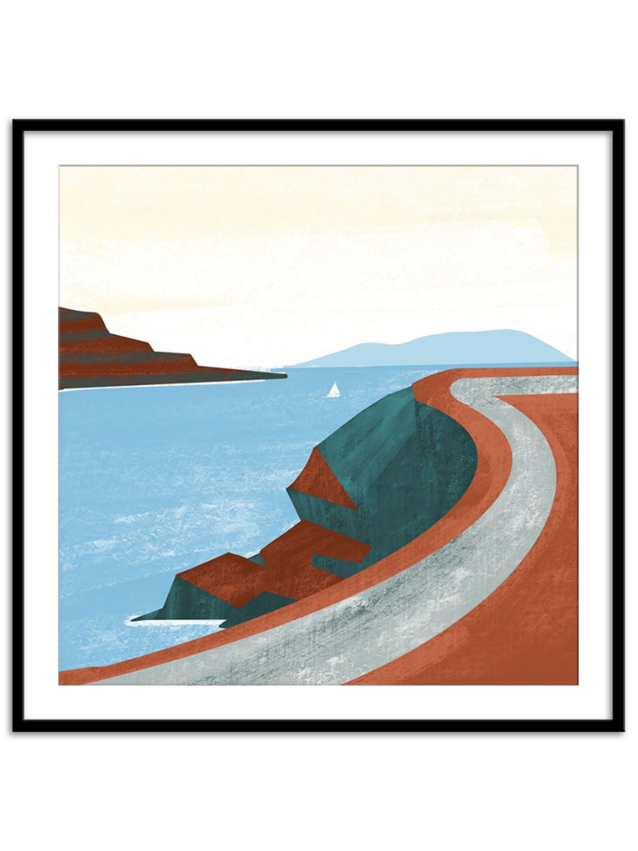 Wall Prints - Illustrated Mediteranean IV