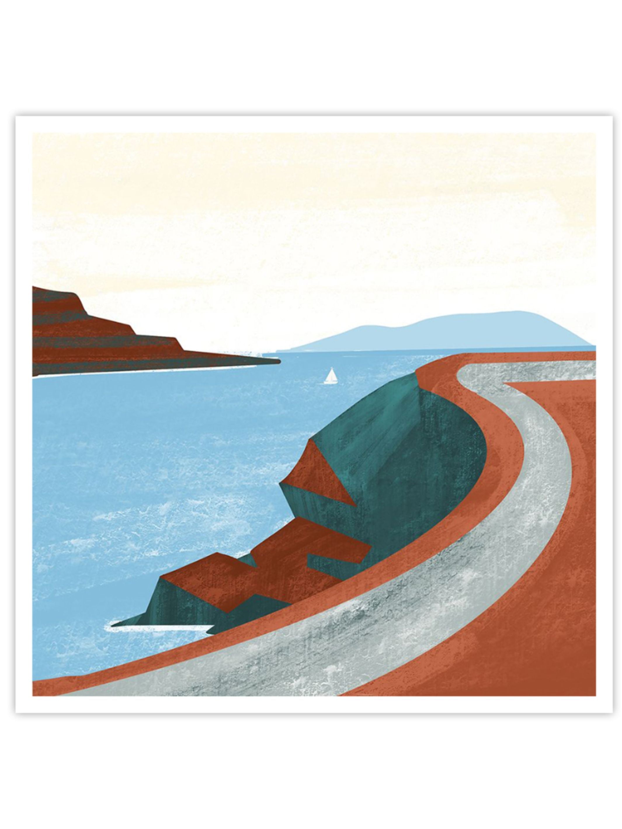 Wall Prints - Illustrated Mediteranean IV