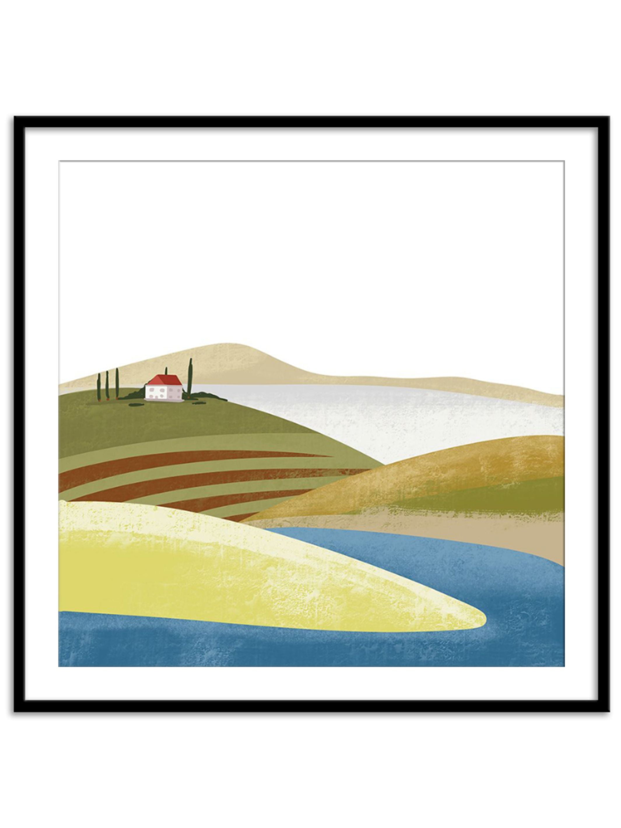 Wall Prints - Illustrated Mediteranean I