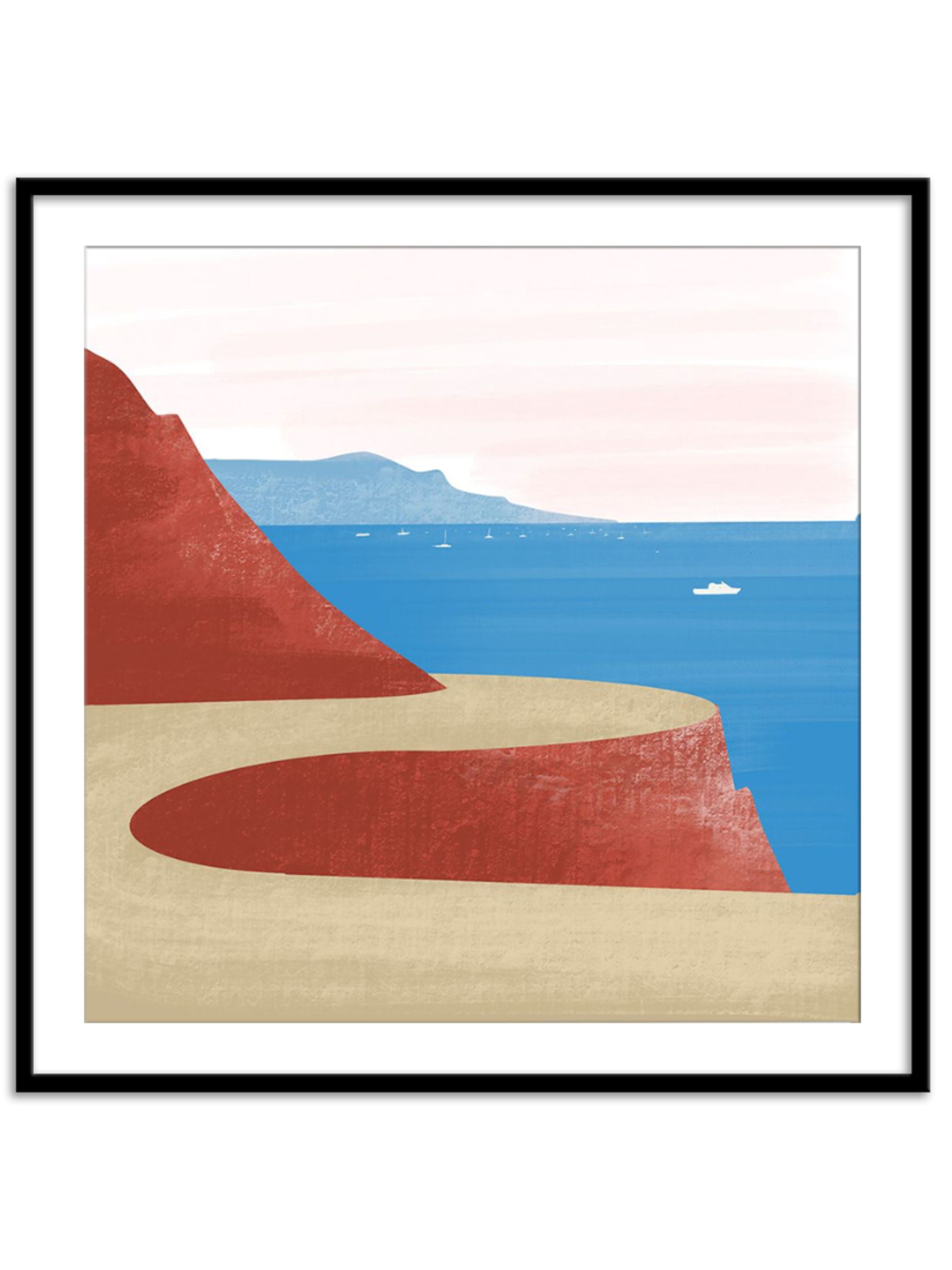 Wall Prints - Illustrated Mediteranean III