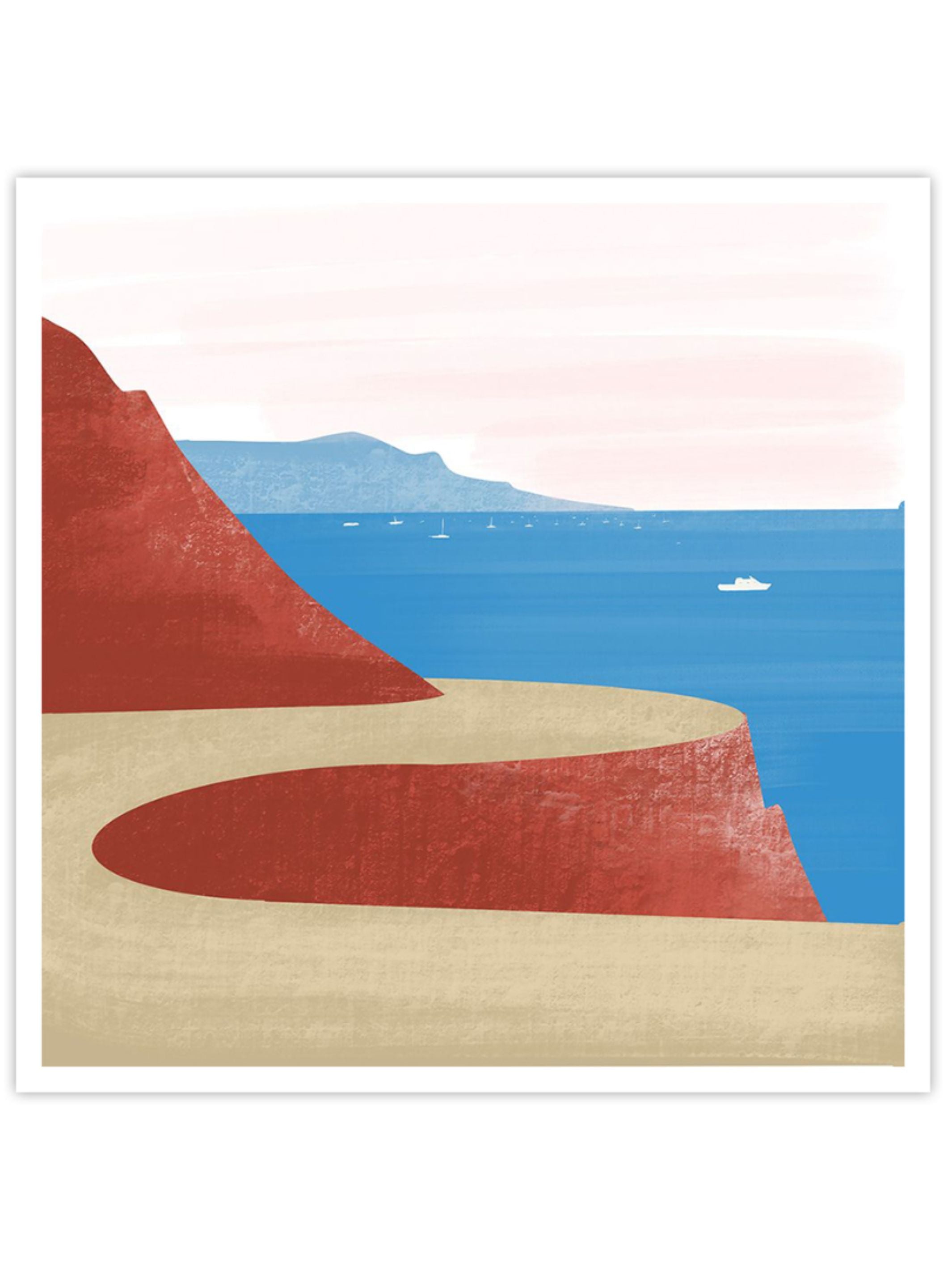 Wall Prints - Illustrated Mediteranean III