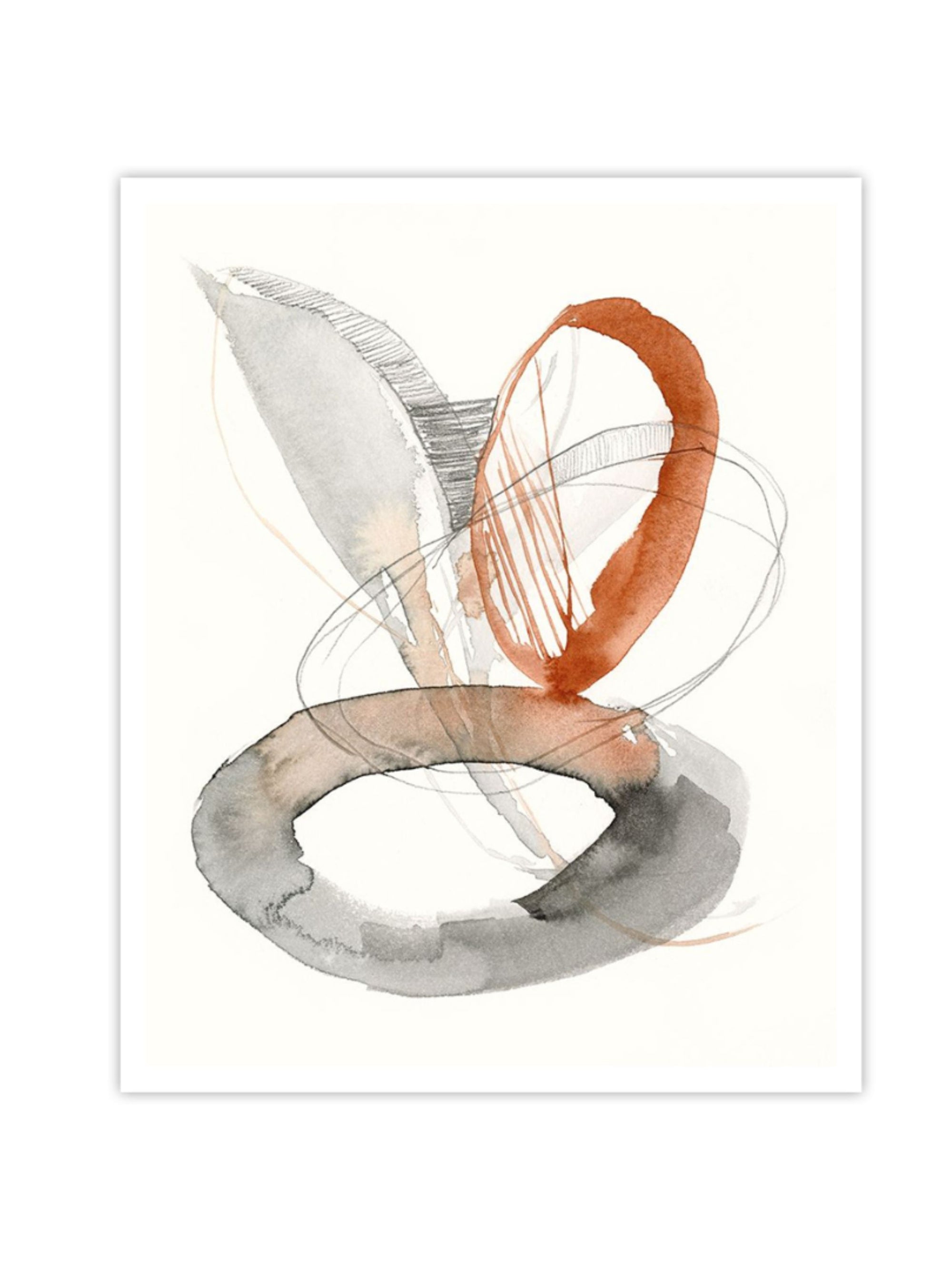 Wall Prints - Sienna Rounds II