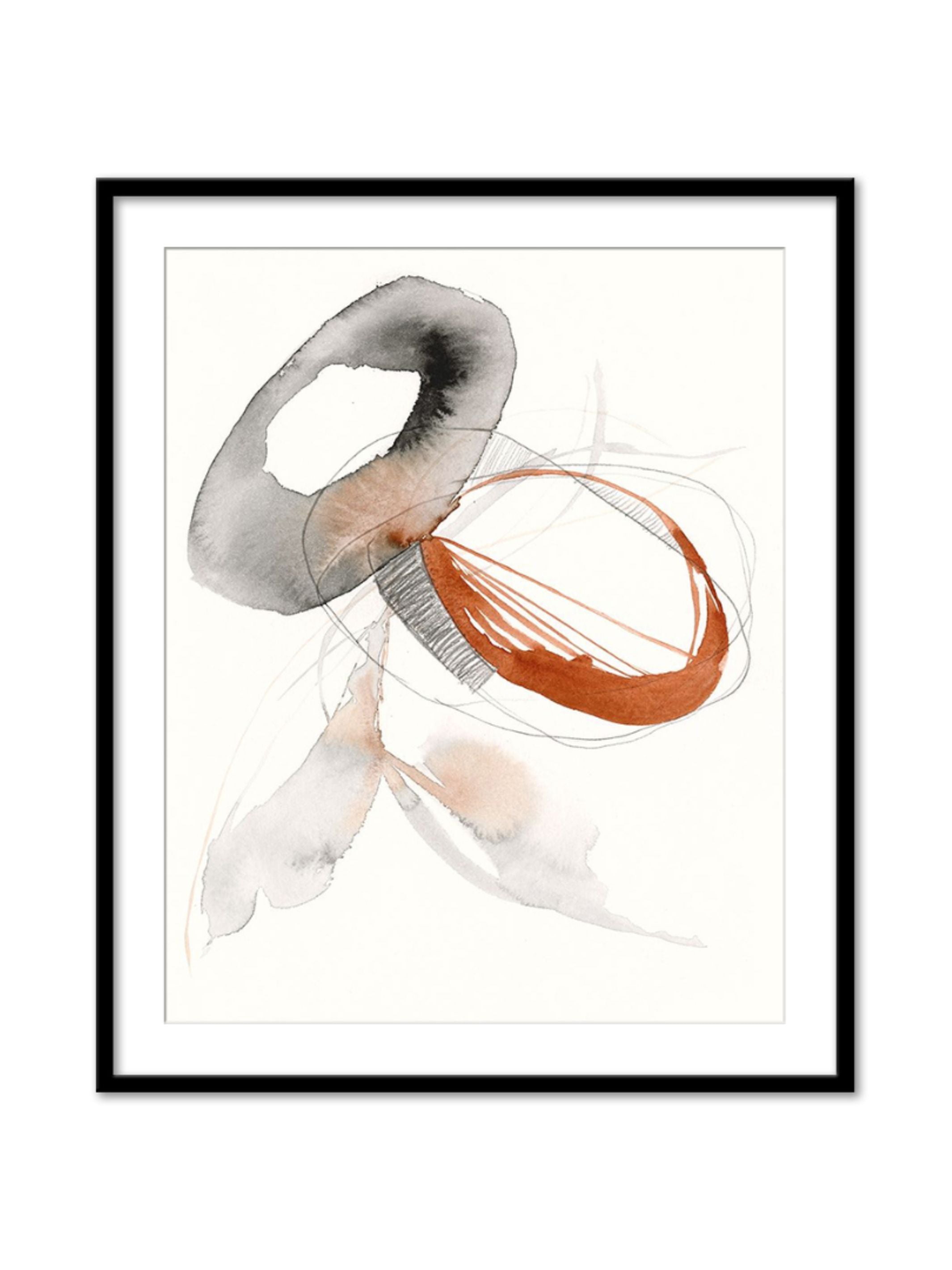 Wall Prints - Sienna Rounds I