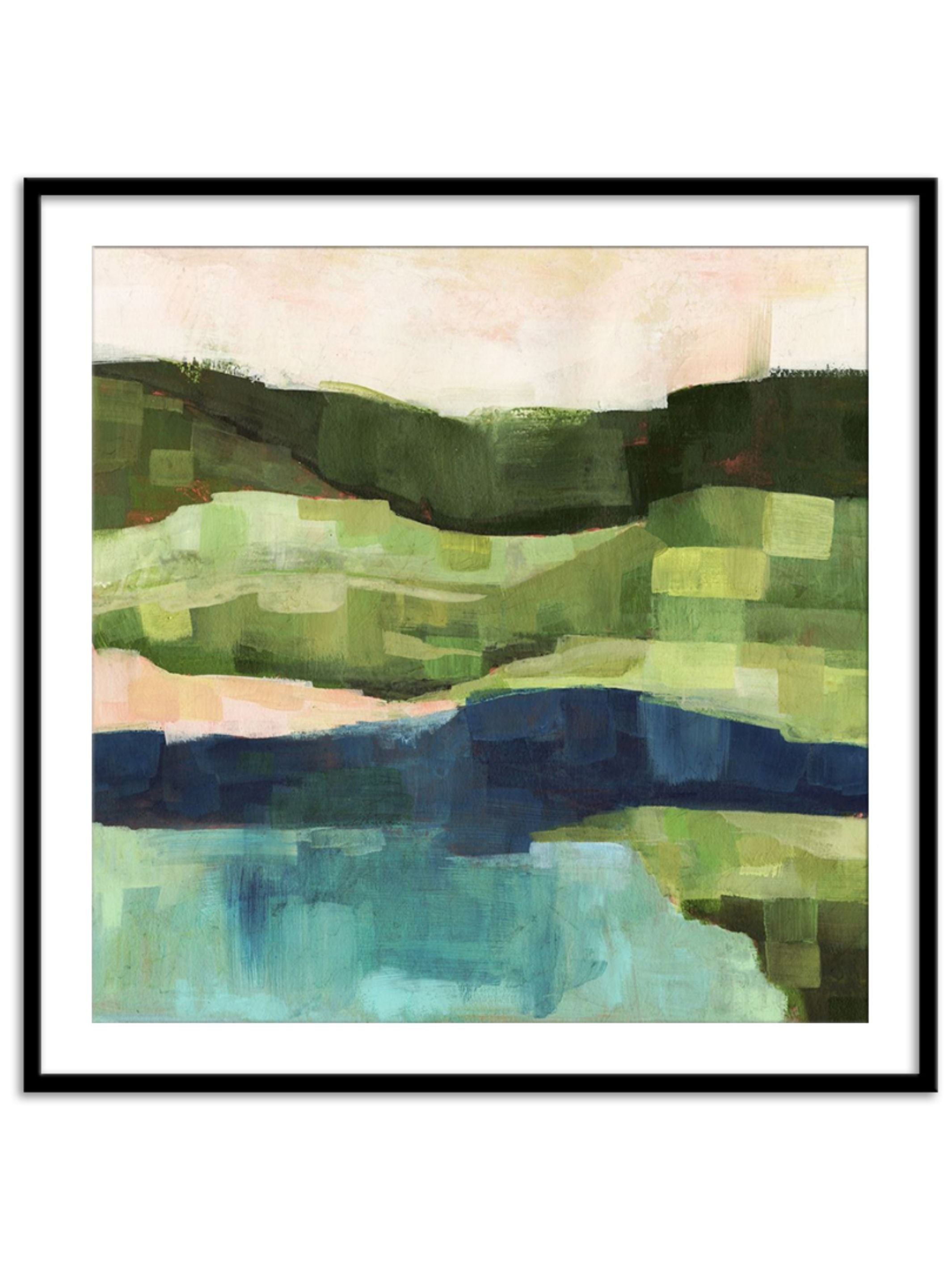 Wall Prints - Pastoral Patchwork I