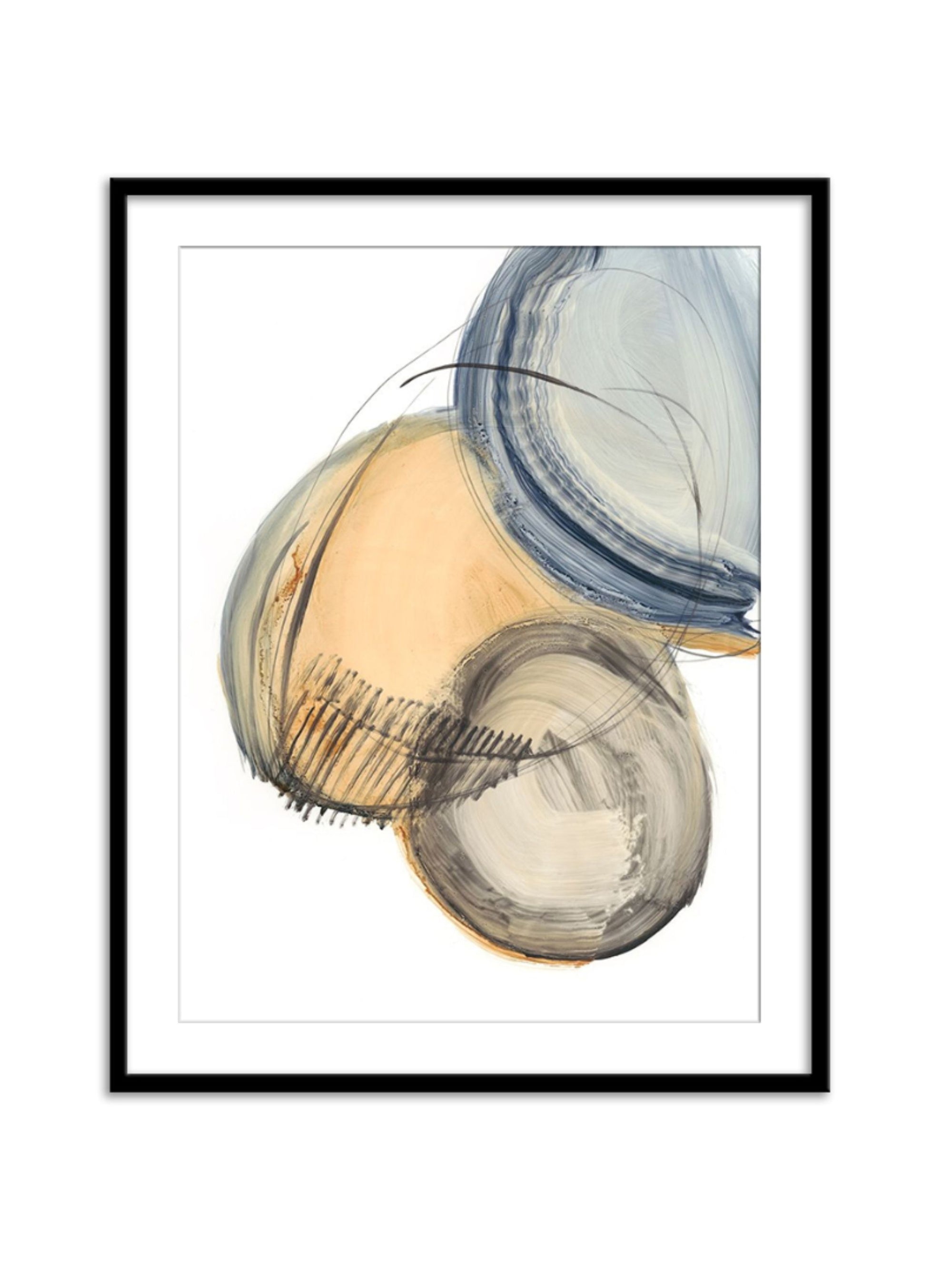 Wall Prints - Sienna & Slate IV