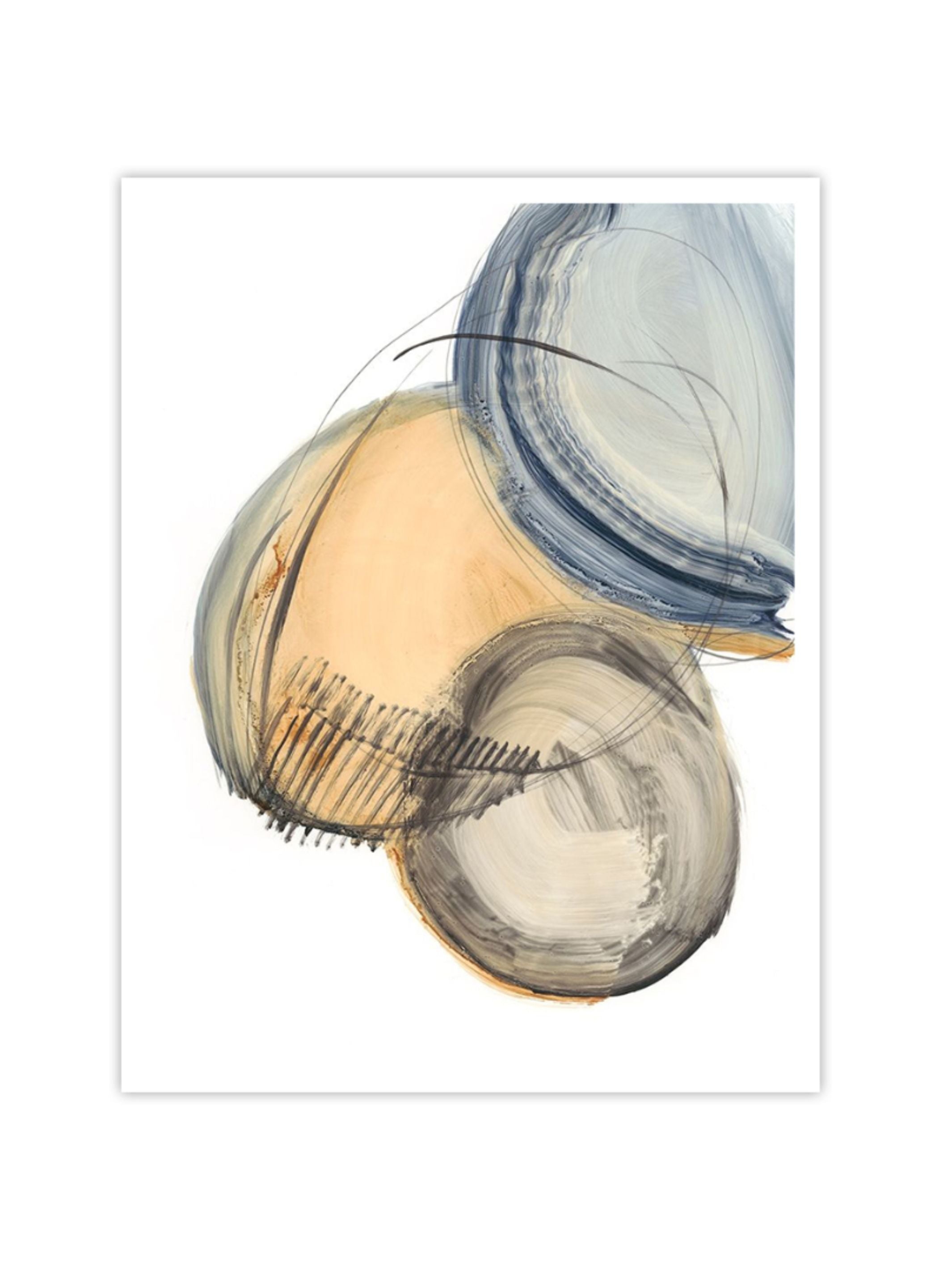 Wall Prints - Sienna & Slate IV