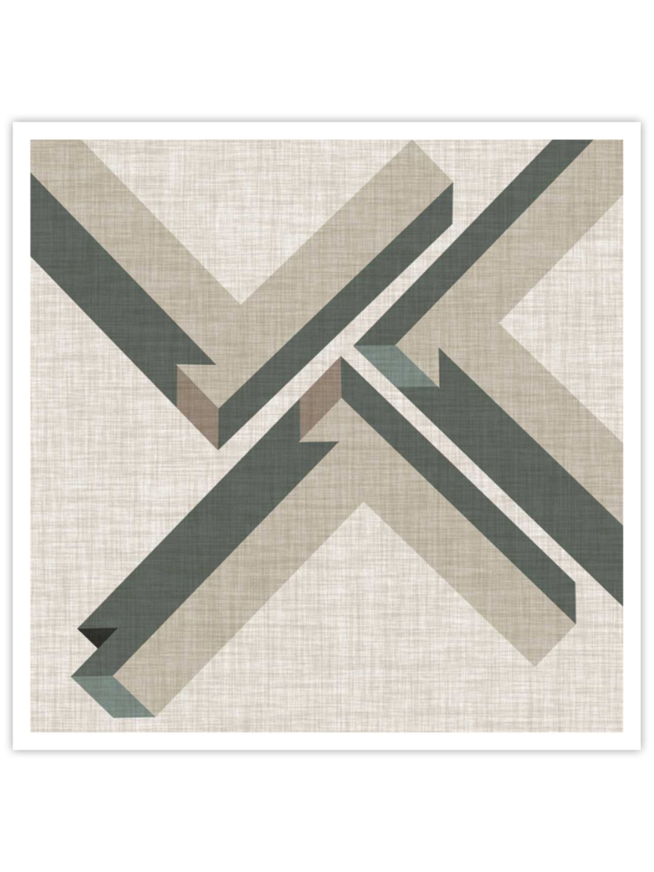 Wall Prints - Geometric Perspective IV