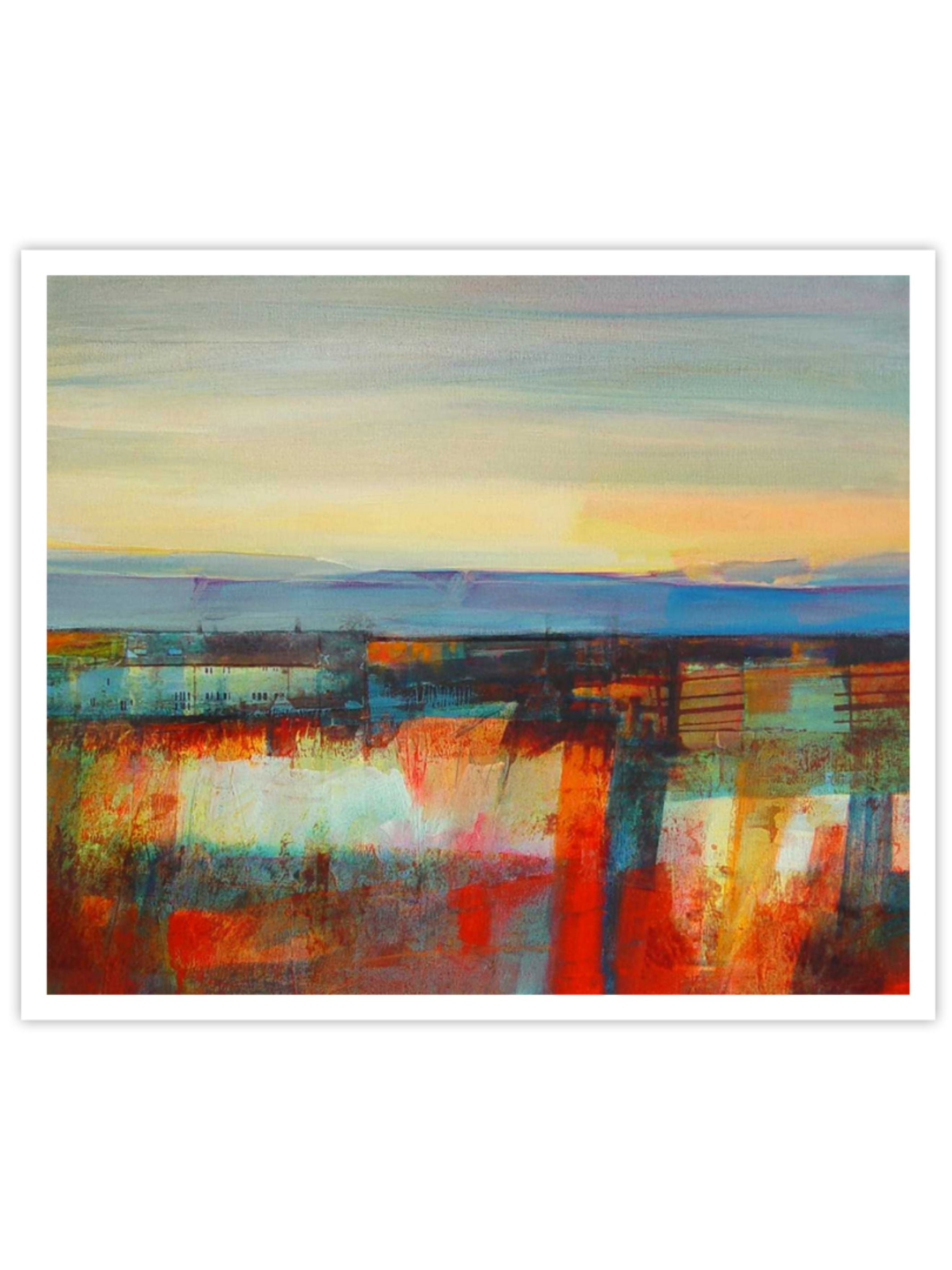 Wall Prints - Early Morning Light-Wadsworth Moor