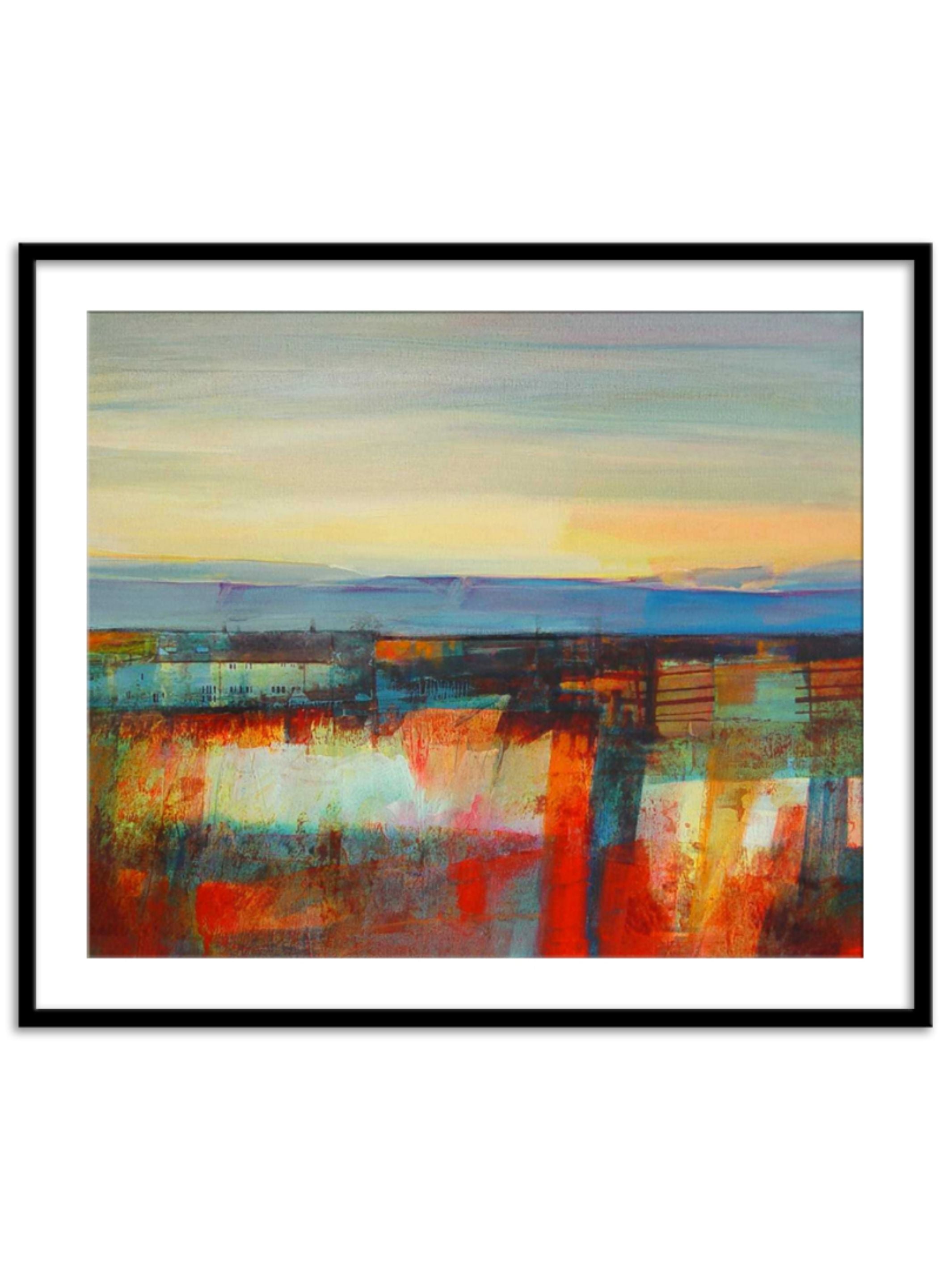 Wall Prints - Early Morning Light-Wadsworth Moor