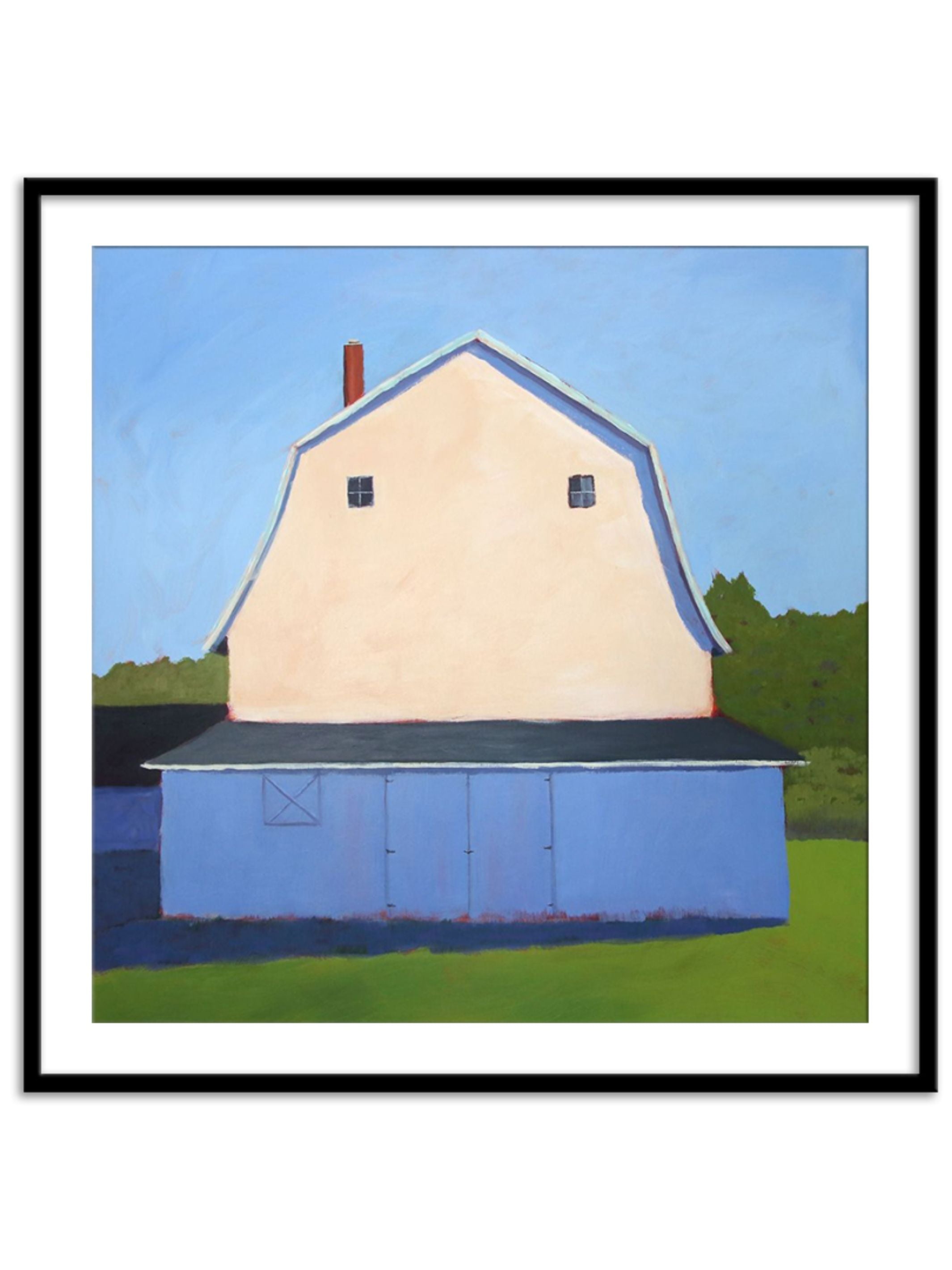 Wall Prints - Primary Barns II