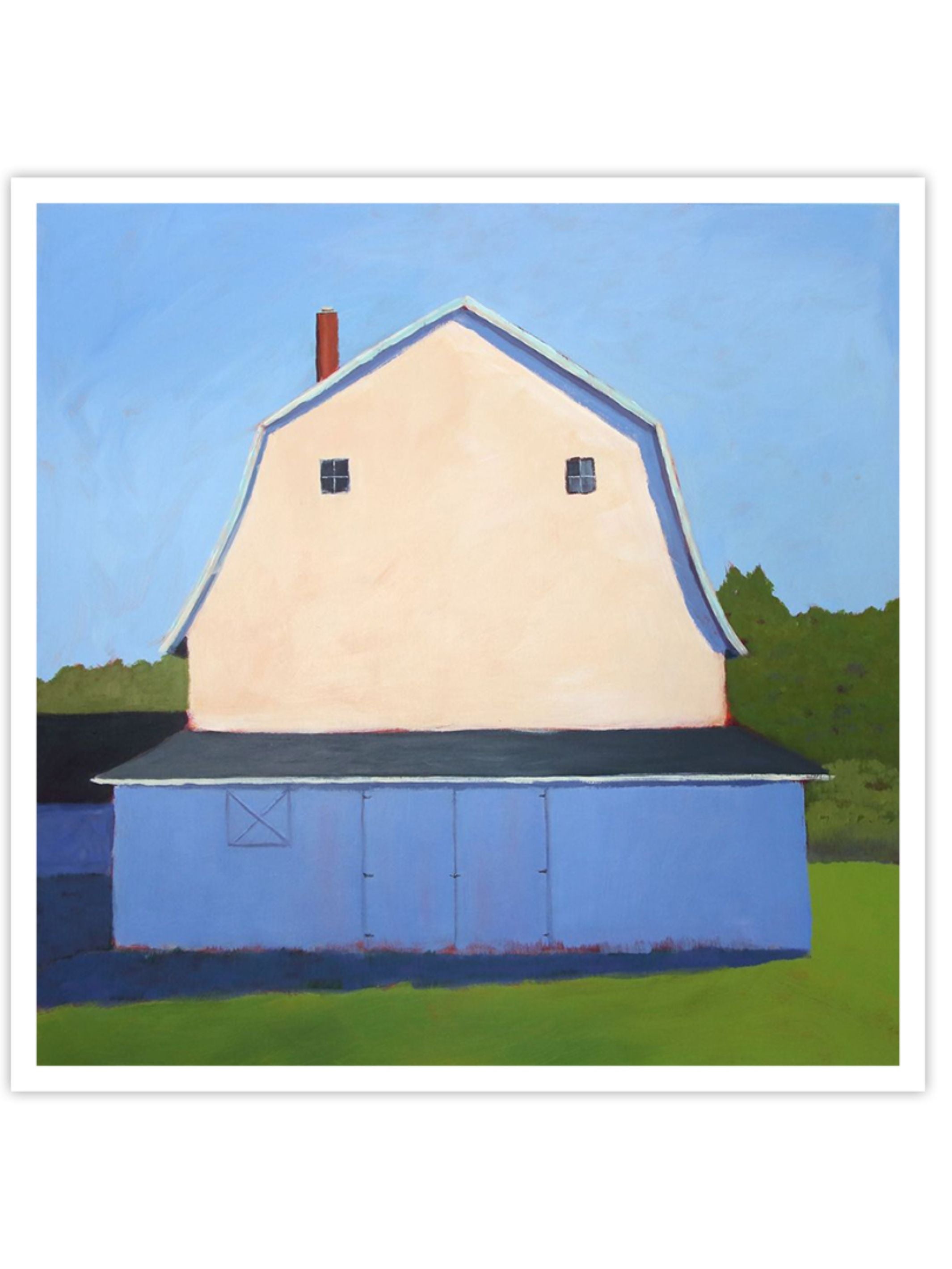 Wall Prints - Primary Barns II