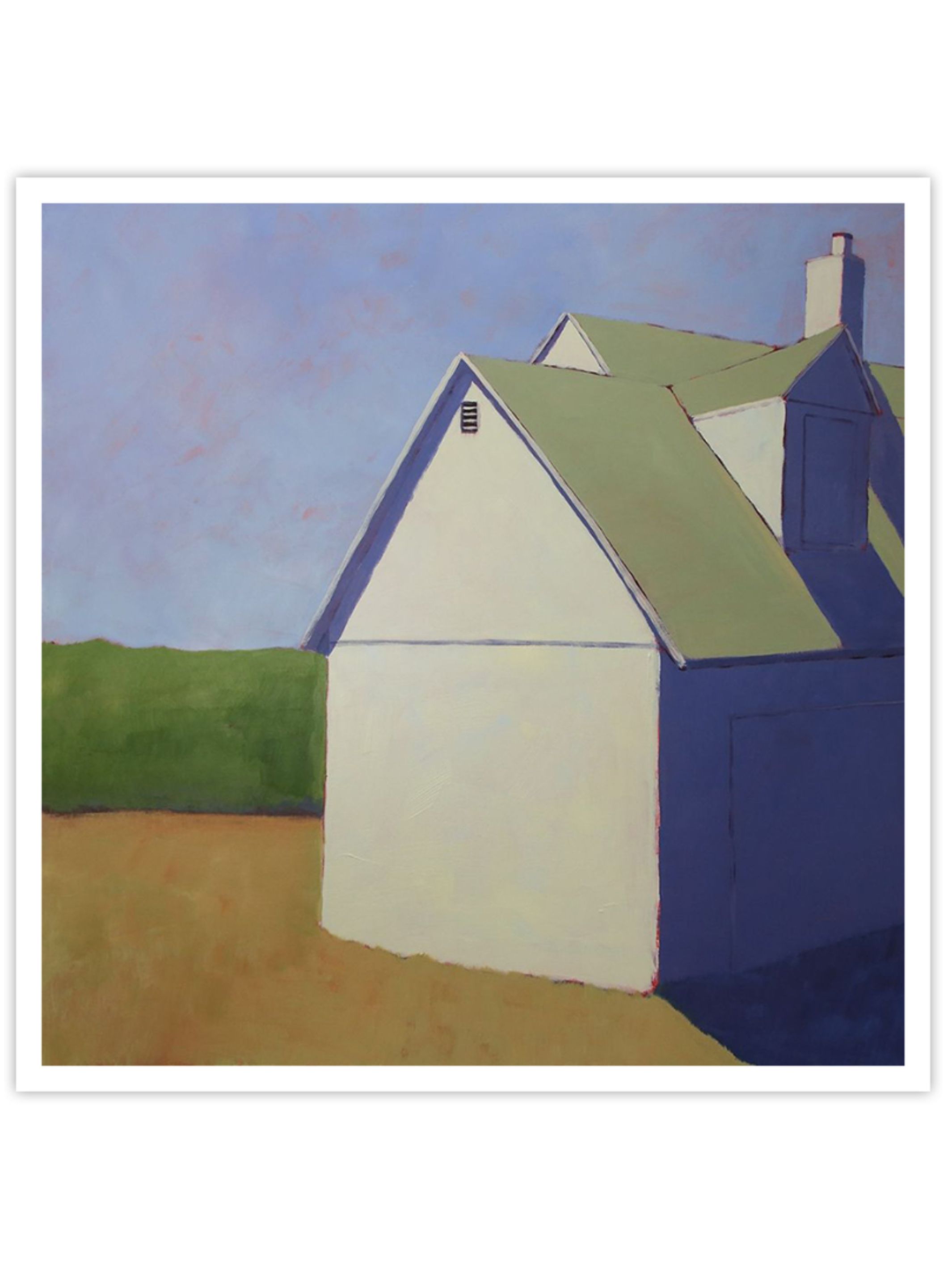 Wall Prints - Primary Barns III