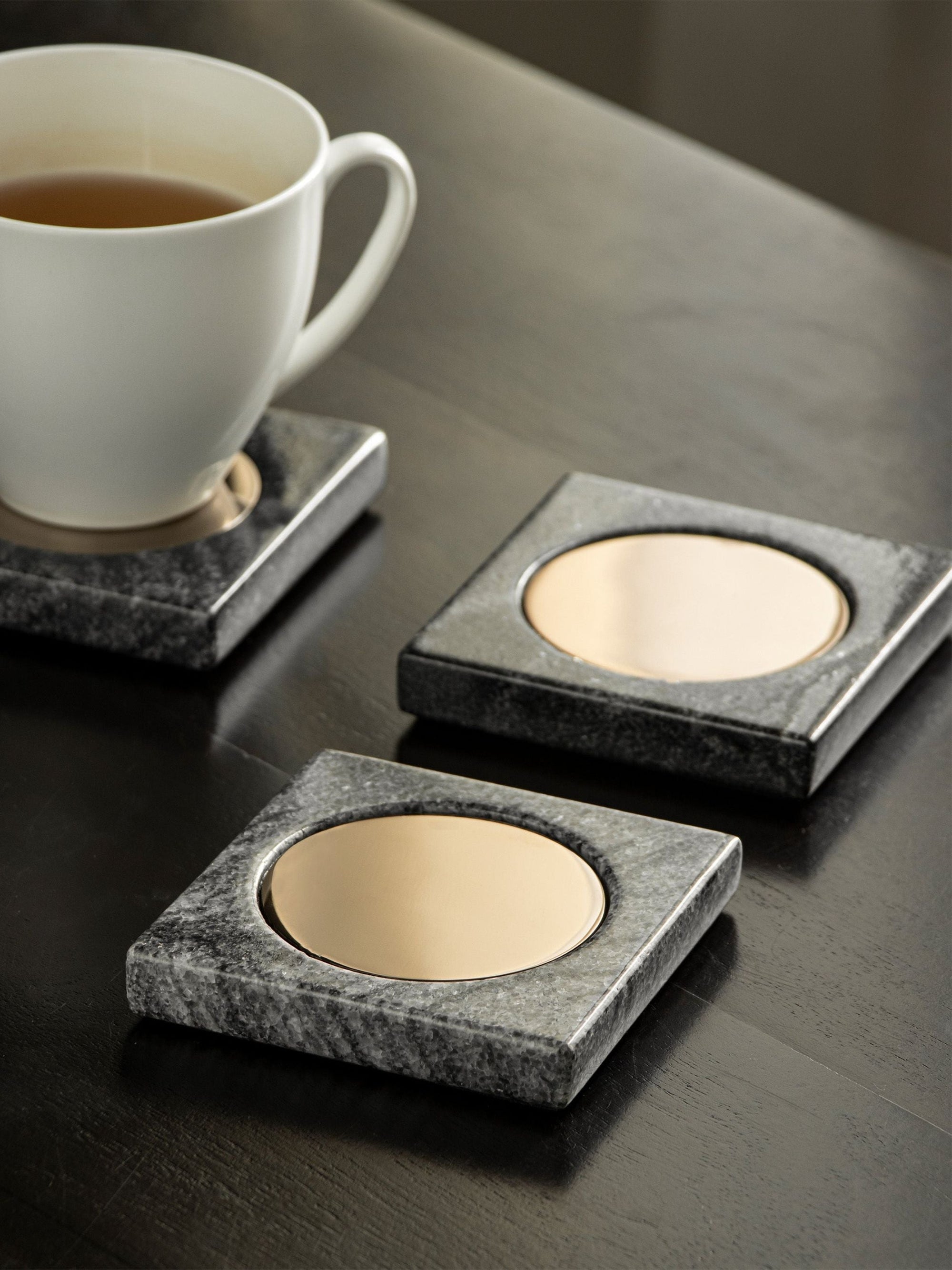 Marble Yin Coasters