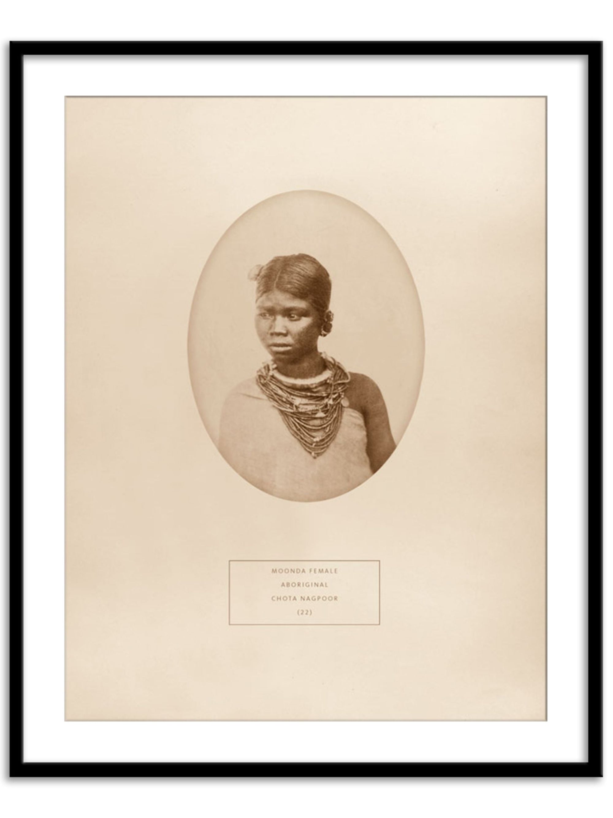 Wall Prints - A Moonda female from Chota Nagpoor