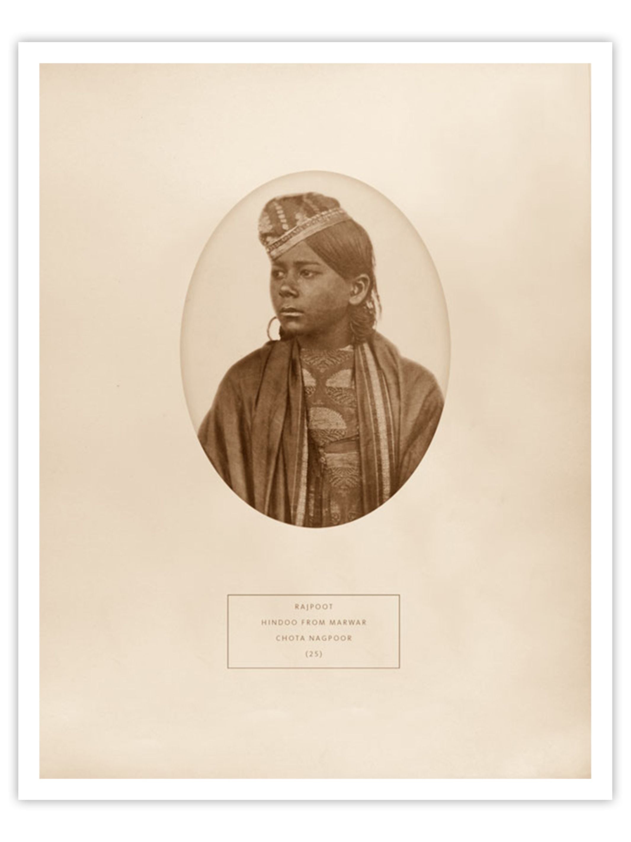 Wall Prints - A Rajpoot Hindoo from Marwar