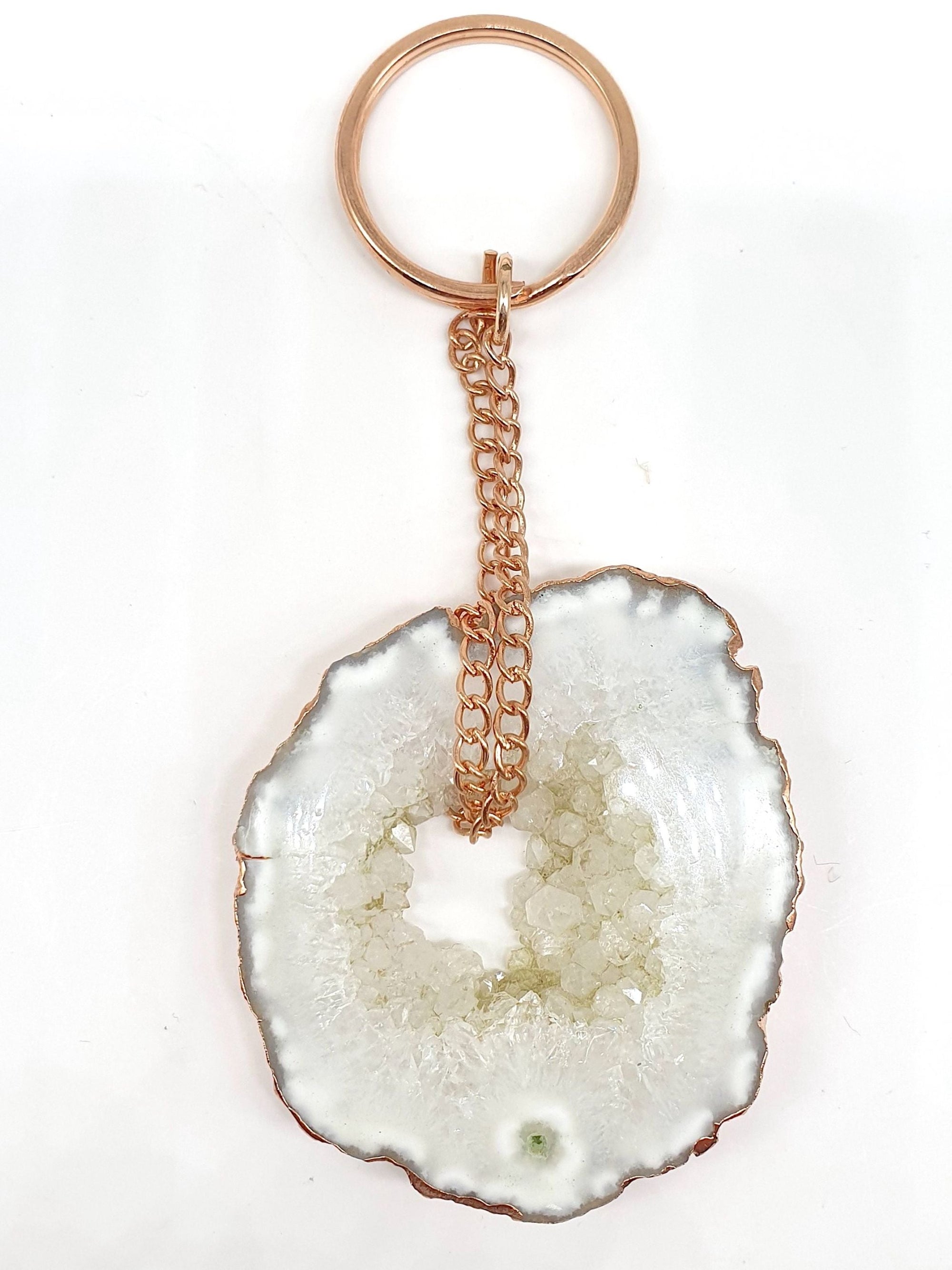 Keychain - Natural Agate