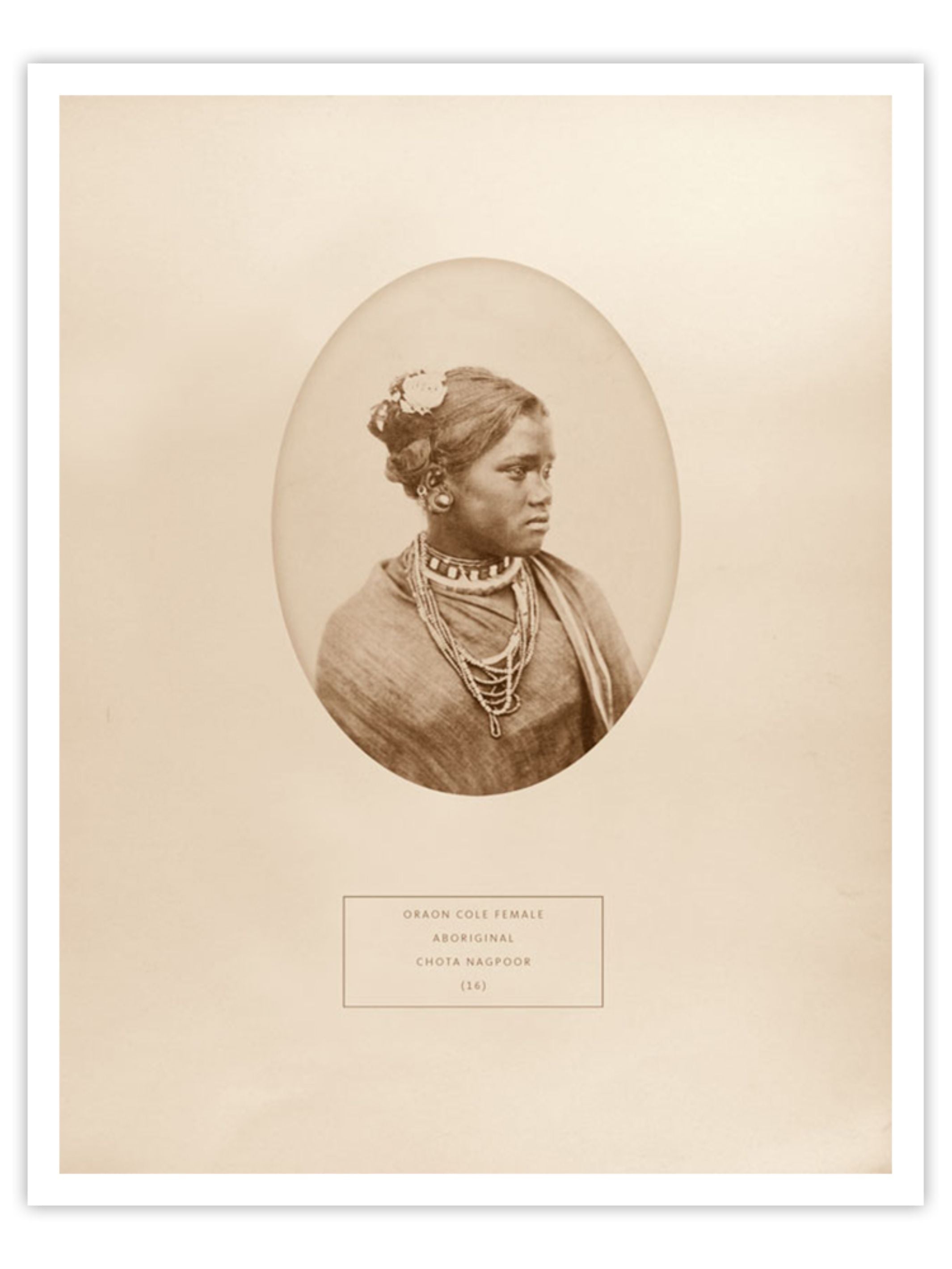 Wall Prints - An Oraon Cole female from Chota Nagpoor