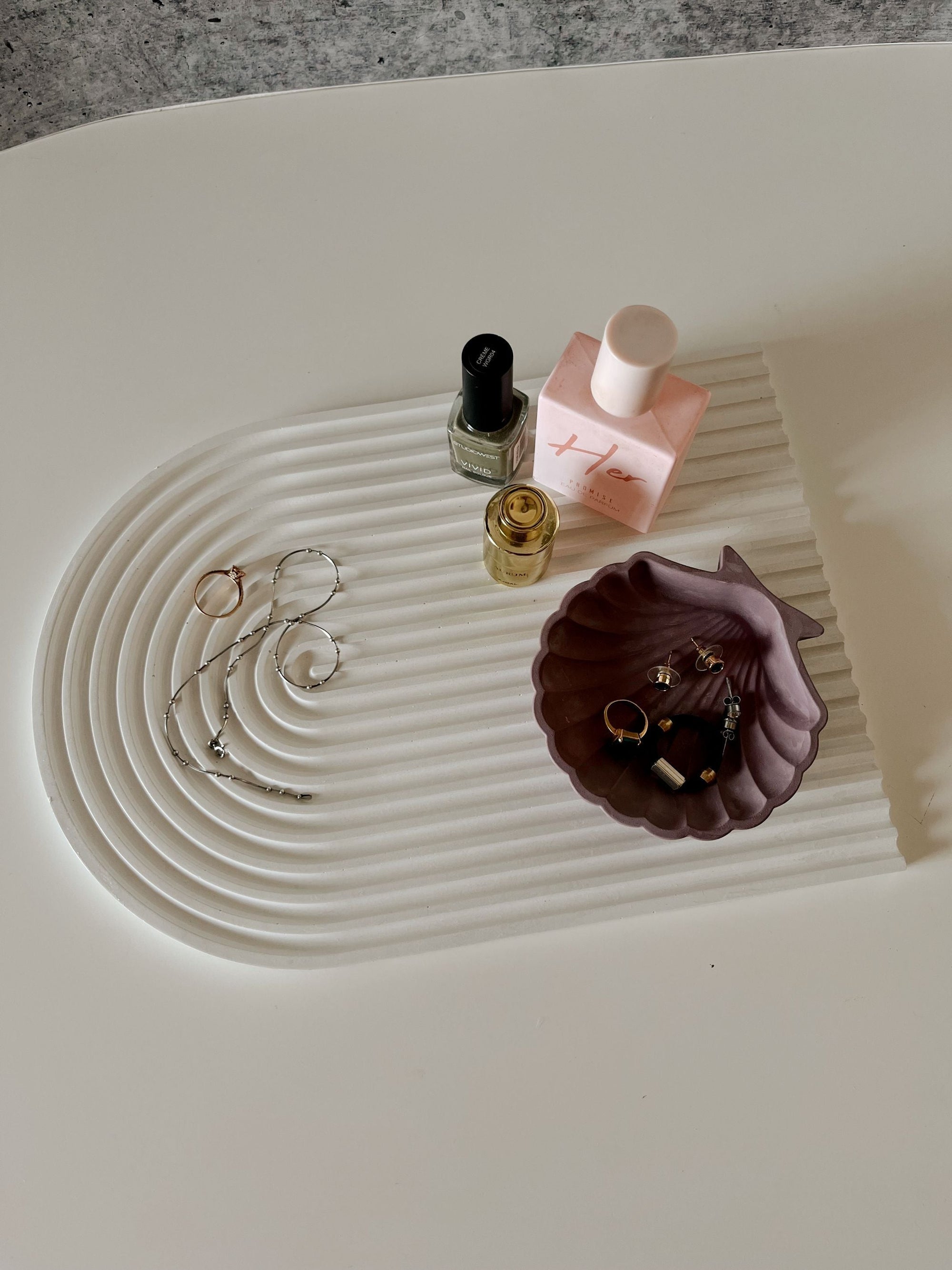 Concrete Big Arch Tray