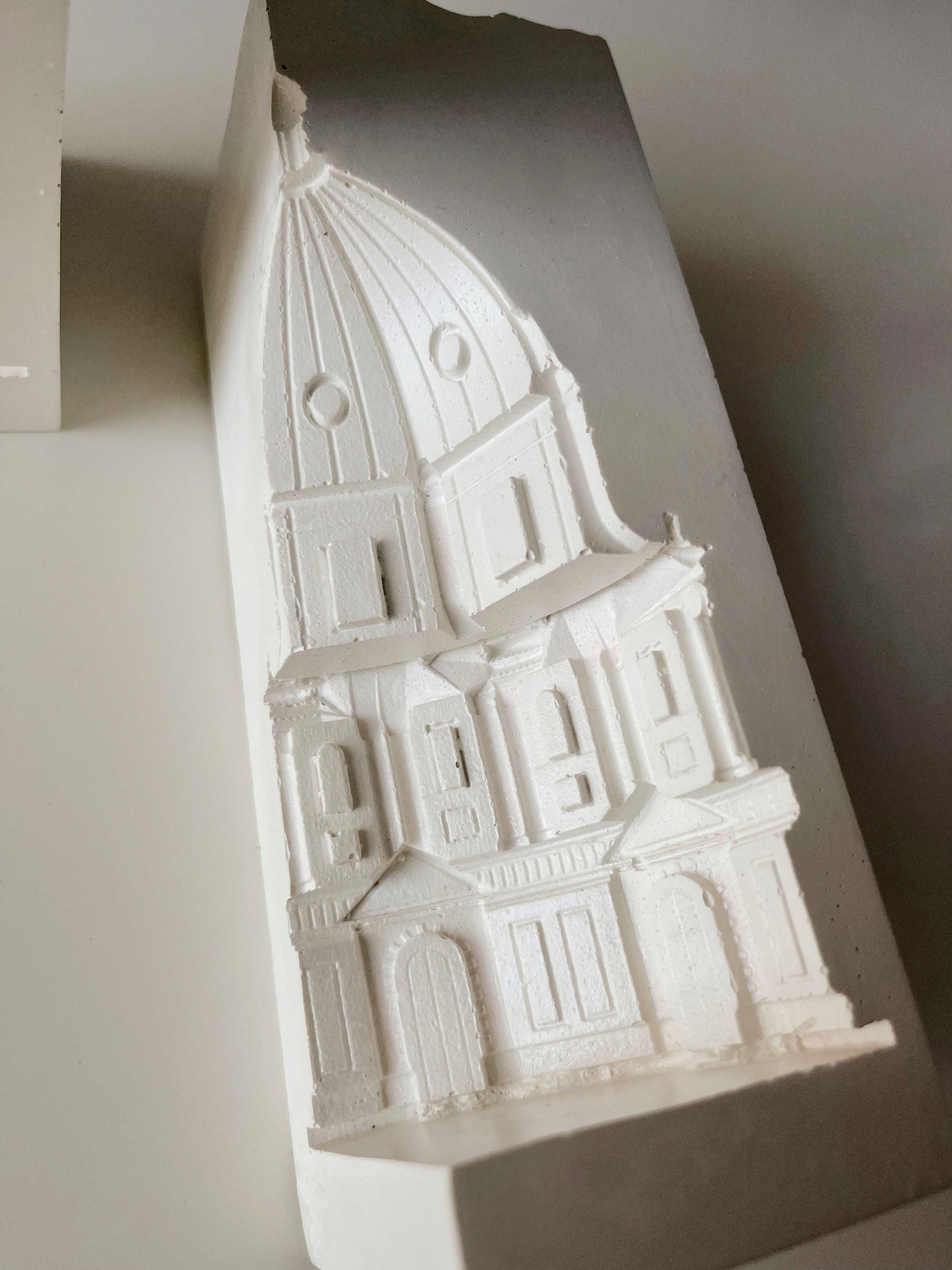 Architecture Concrete Bookends