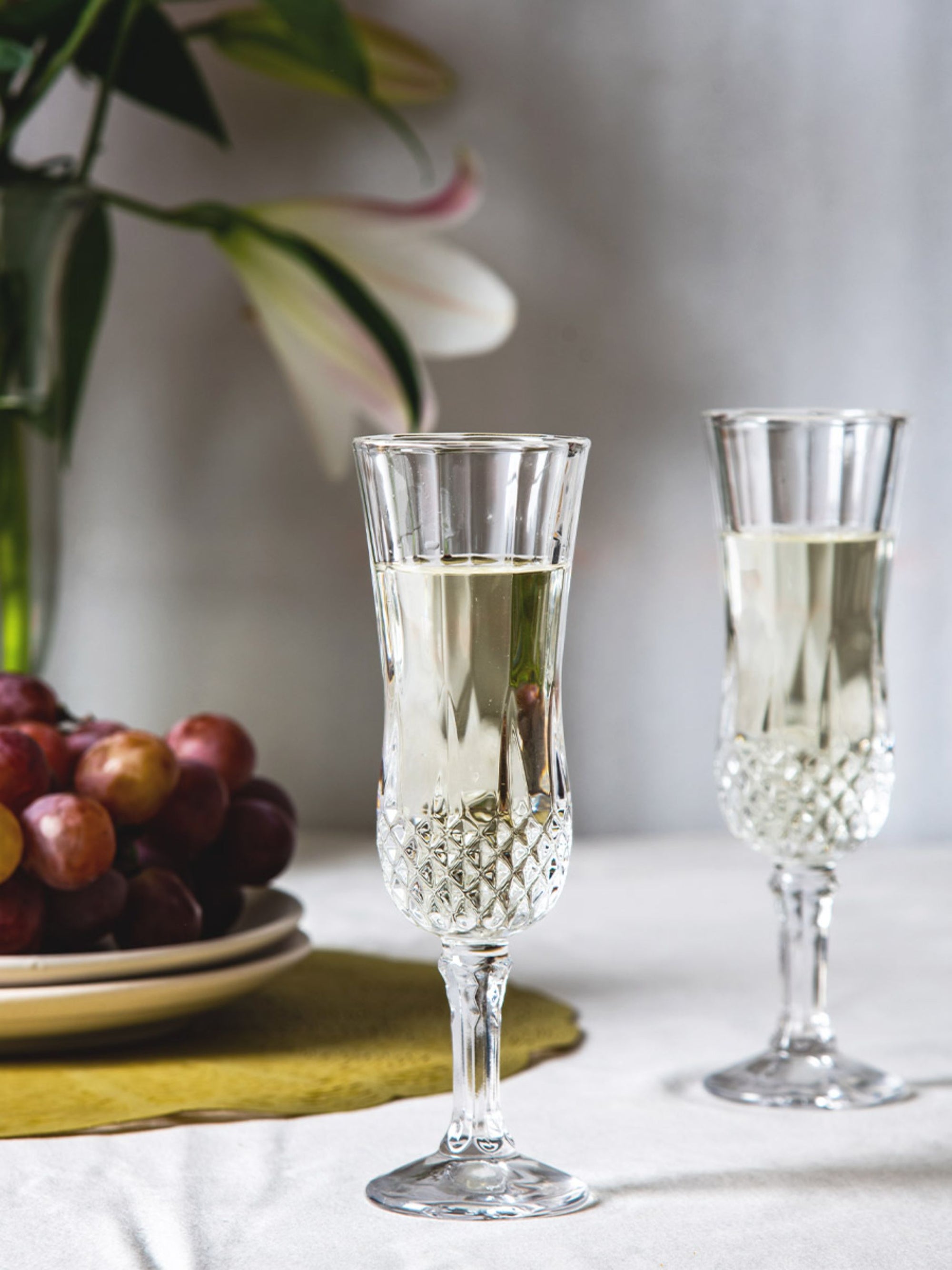 Asher Glass Tall Crystal