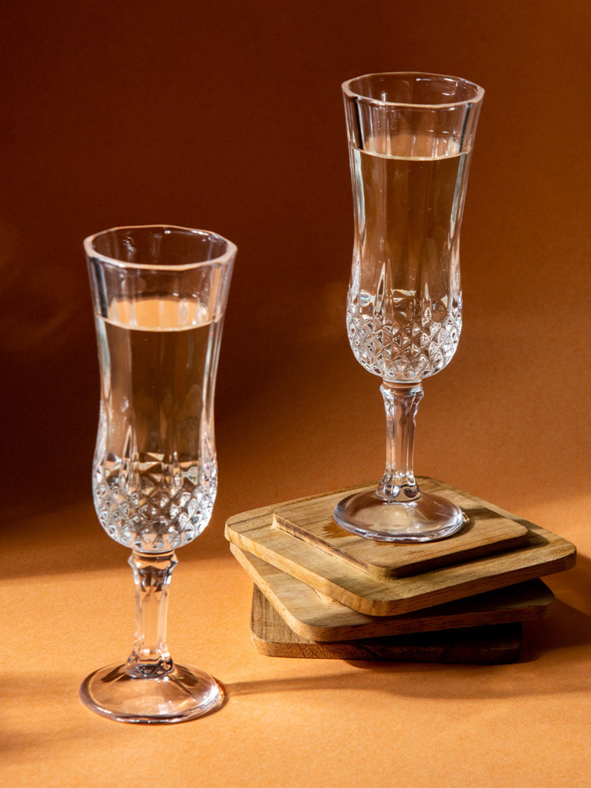 Asher Glass Tall Crystal