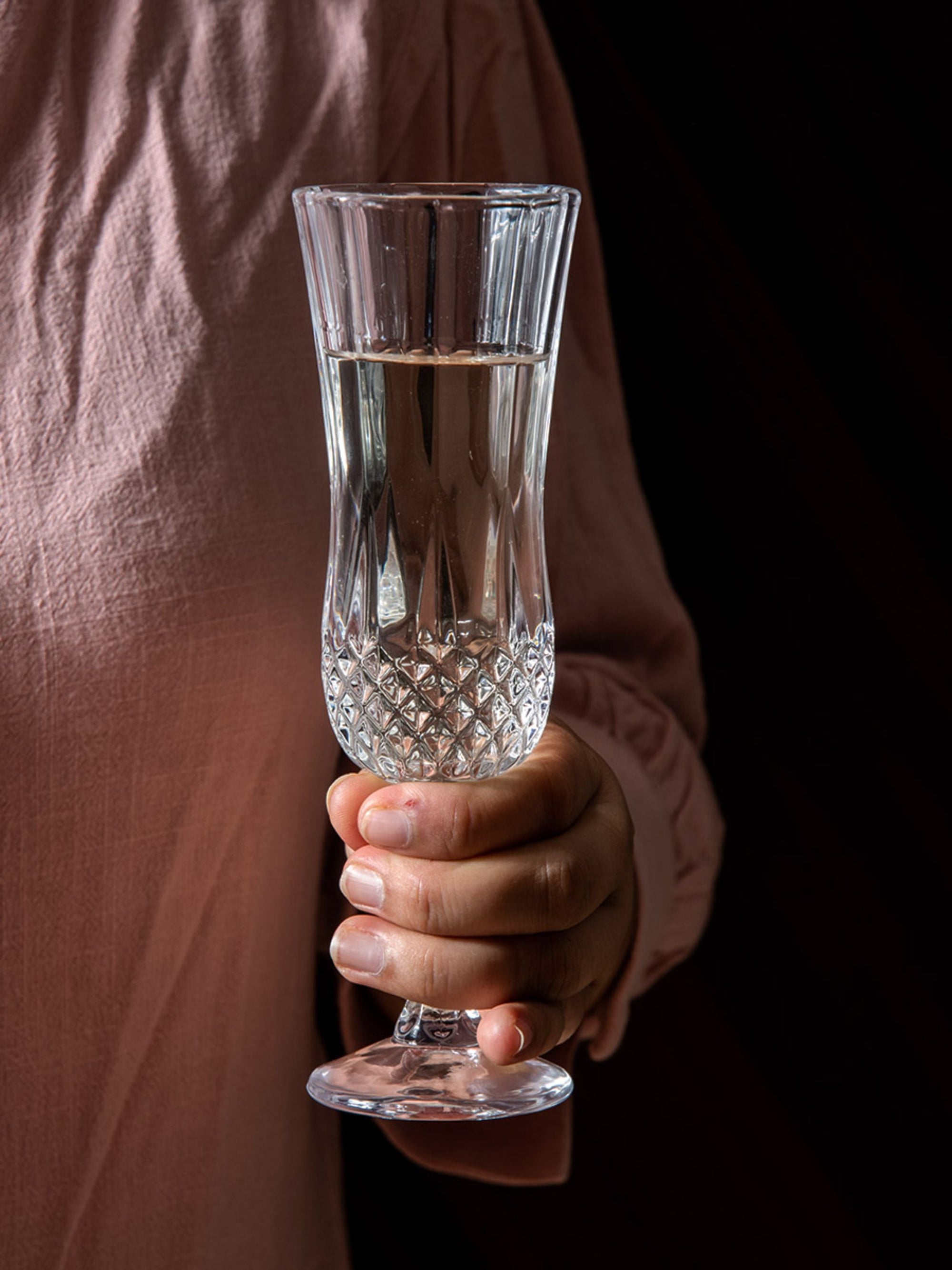 Asher Glass Tall Crystal