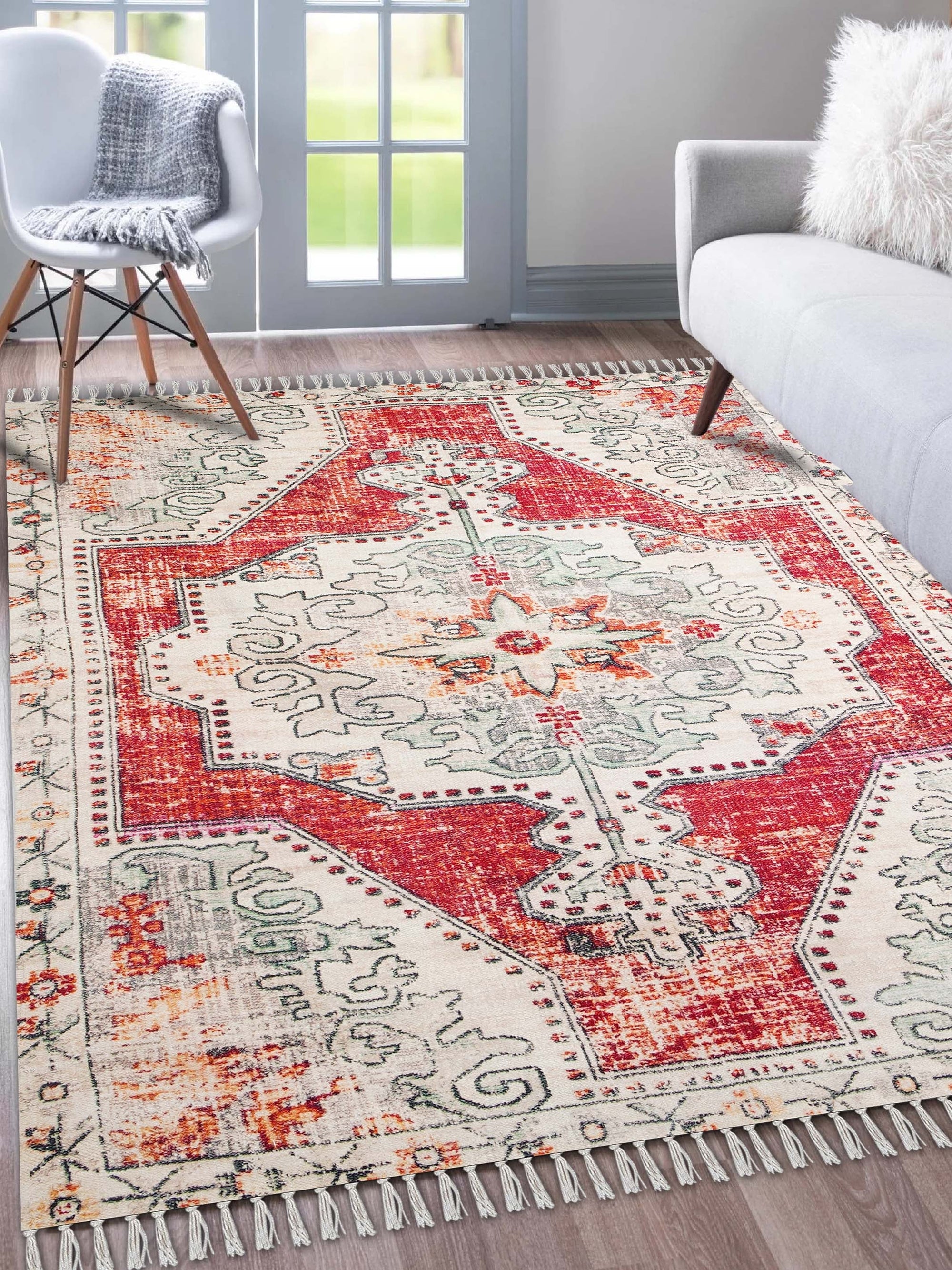 Astute Chenille Printed Rug