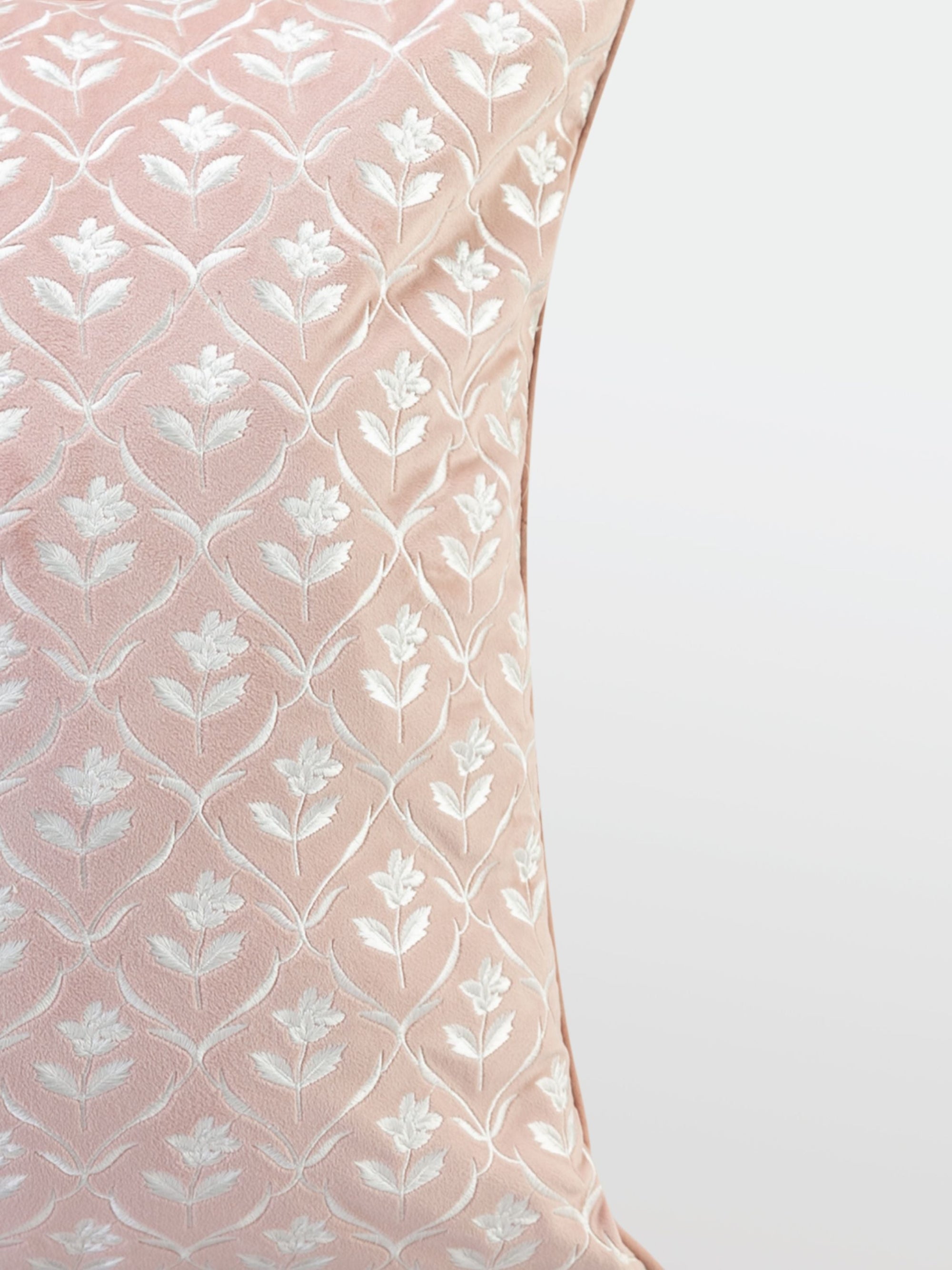 Cushion Cover - Baadam Butta Pink