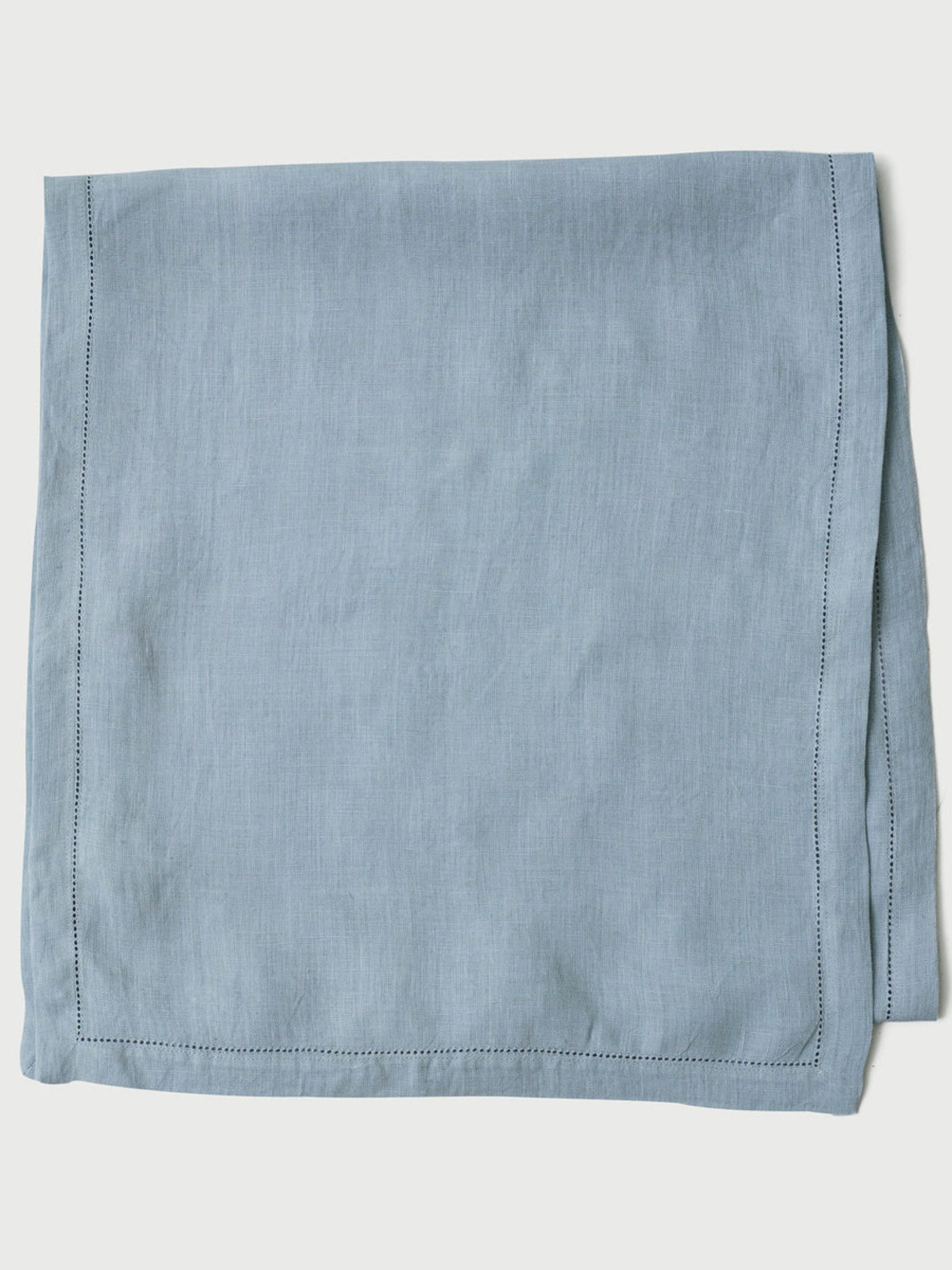Linen Table Runner - Baby Blue