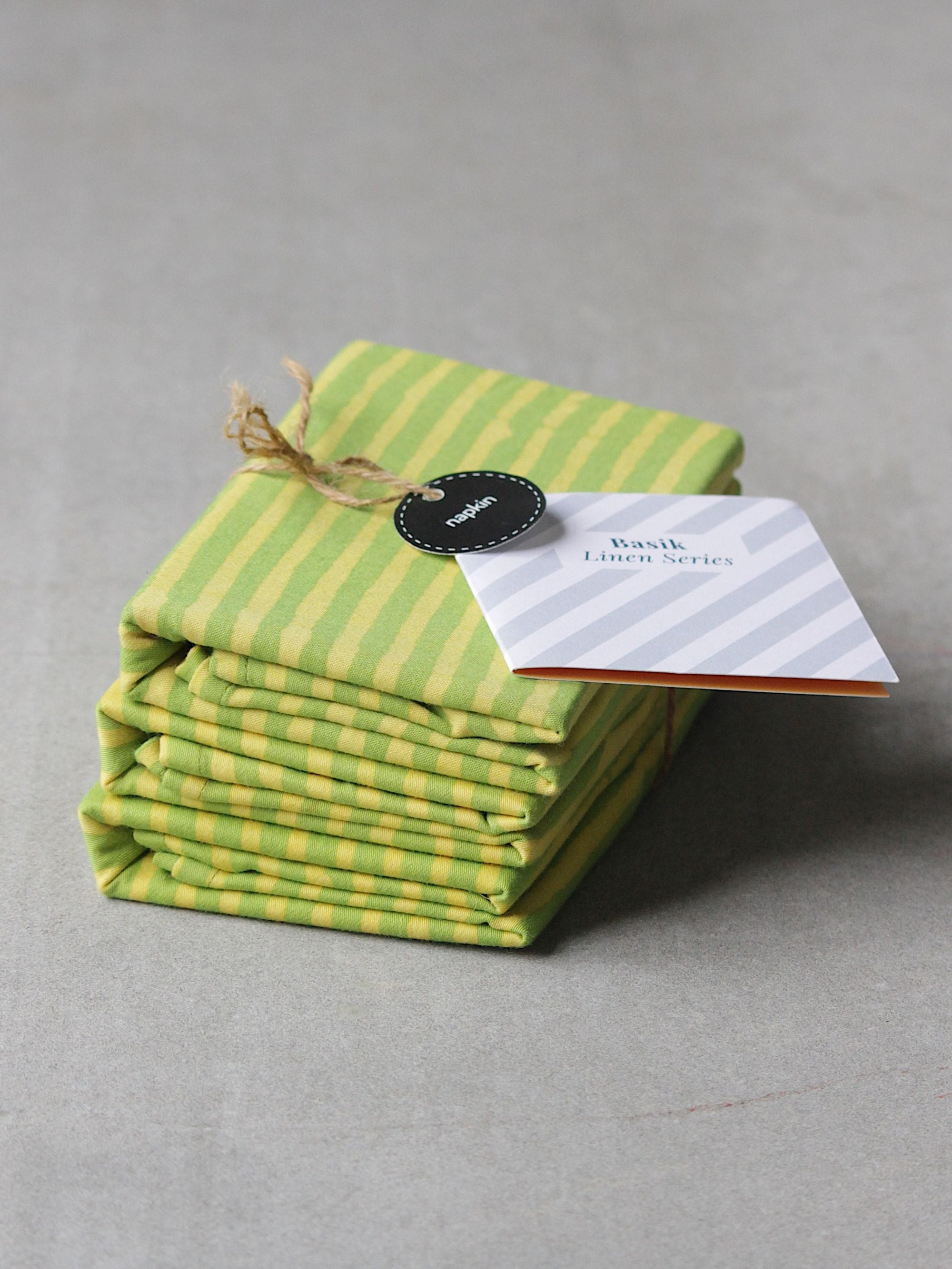 Basik Pop Table Napkins Lime