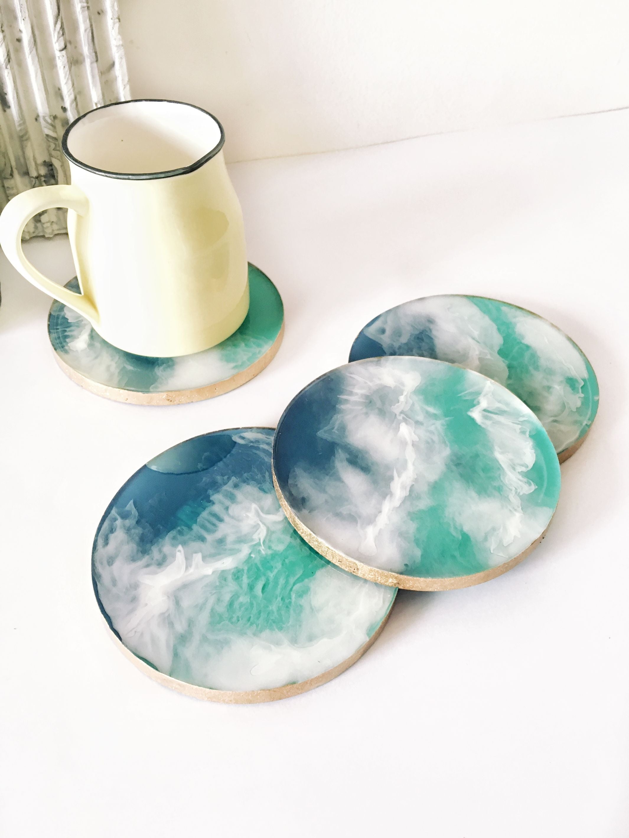 Beach Coasters set of 2