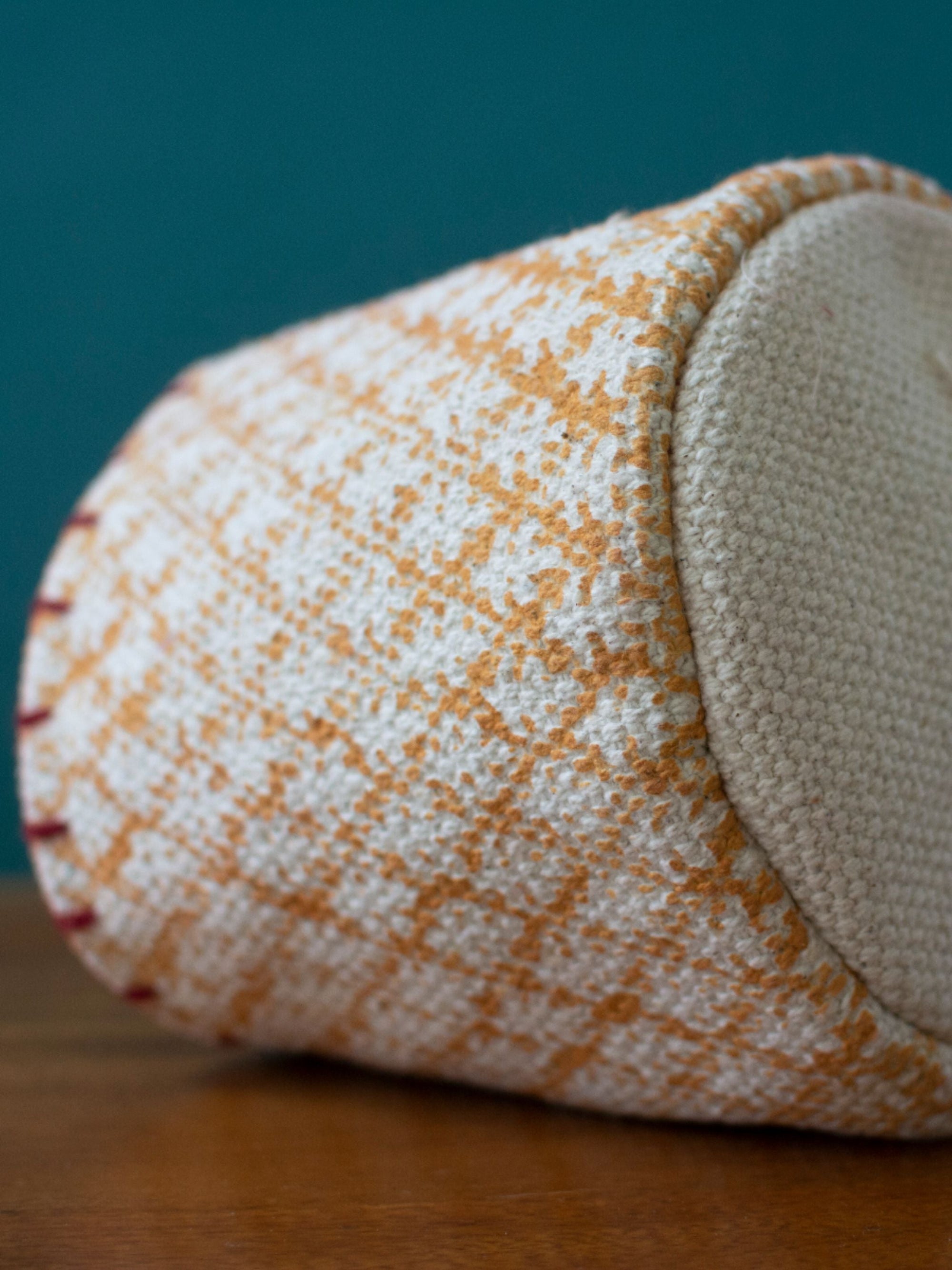 Block Printed Durrie Storage Basket Set of 2