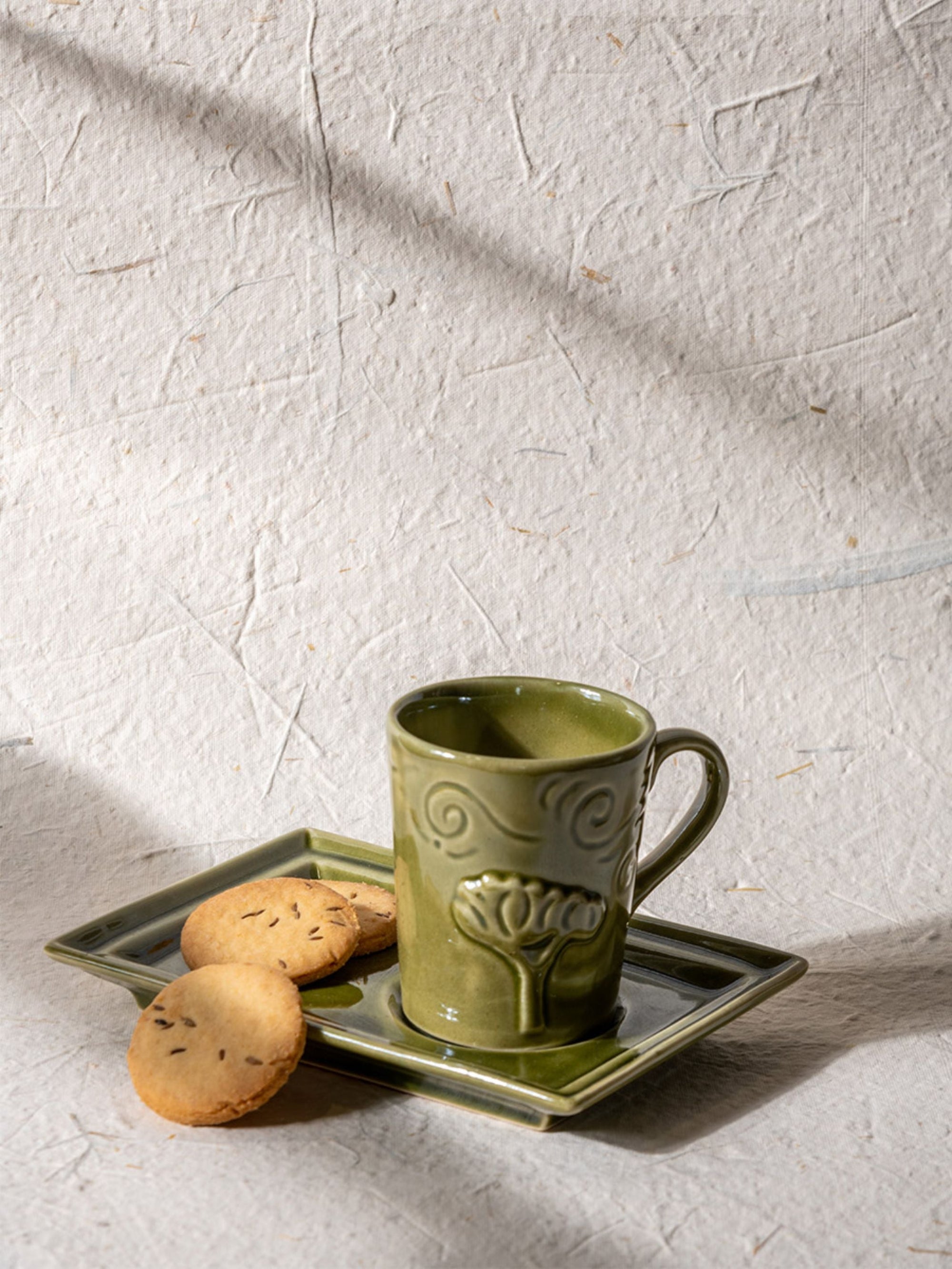 Breeze Tea _ Coffee Set Olive
