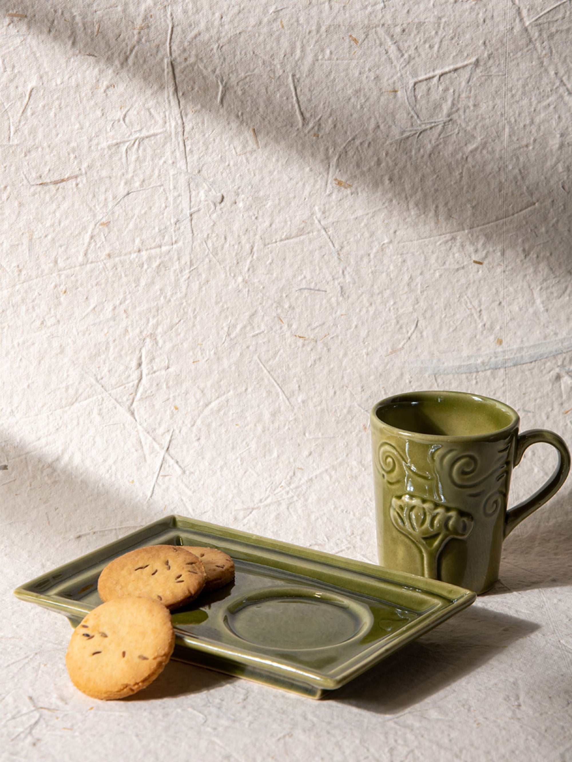 Breeze Tea _ Coffee Set Olive